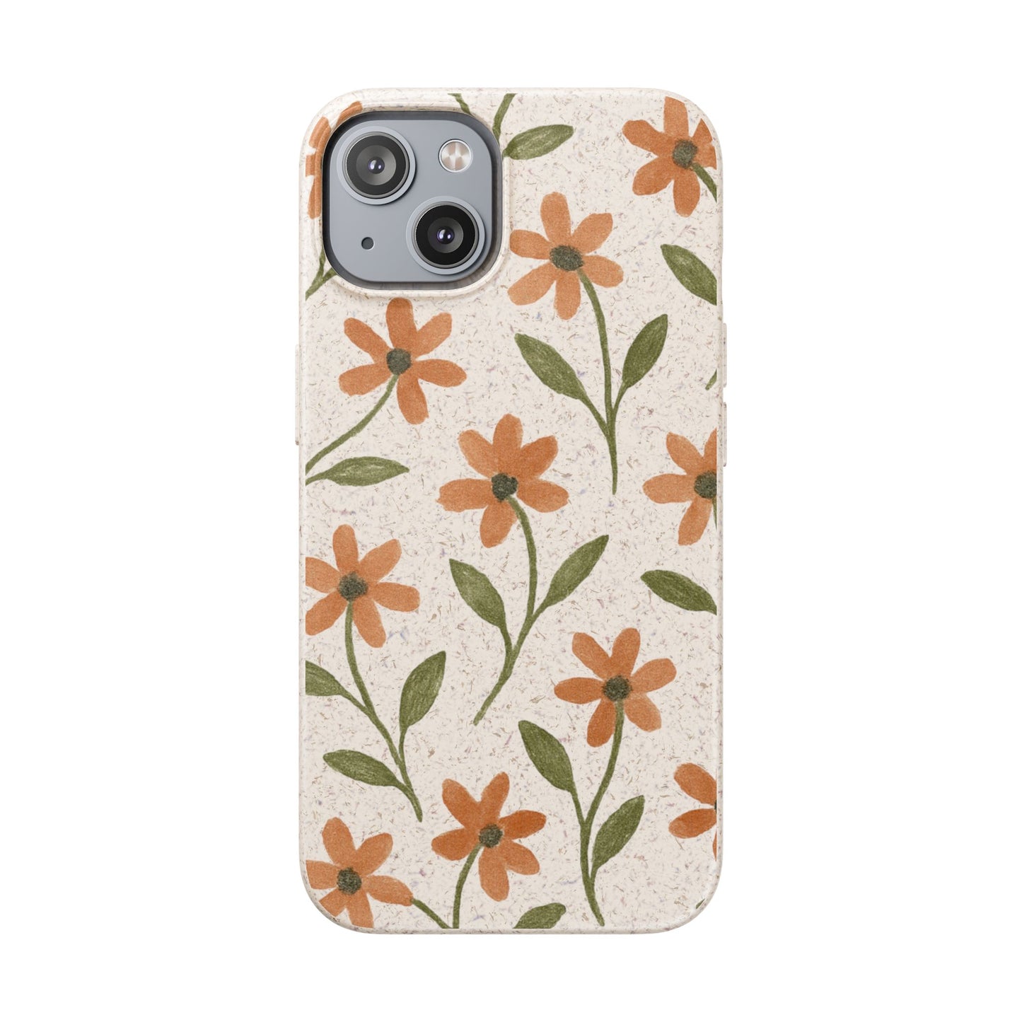 Floral Phone Case - Biodegradable Protective Cover