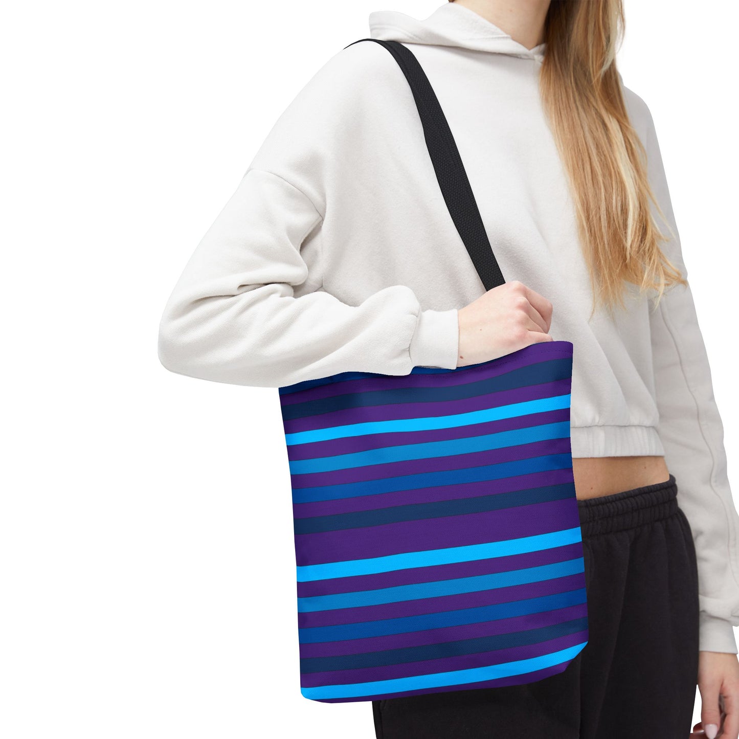 Purple/Blue Tote Bag
