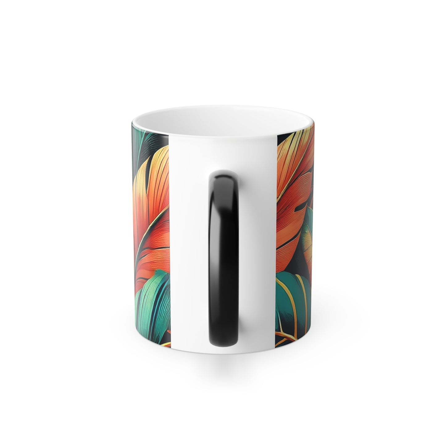 Tropical Leaf Color Morphing Mug - 11oz