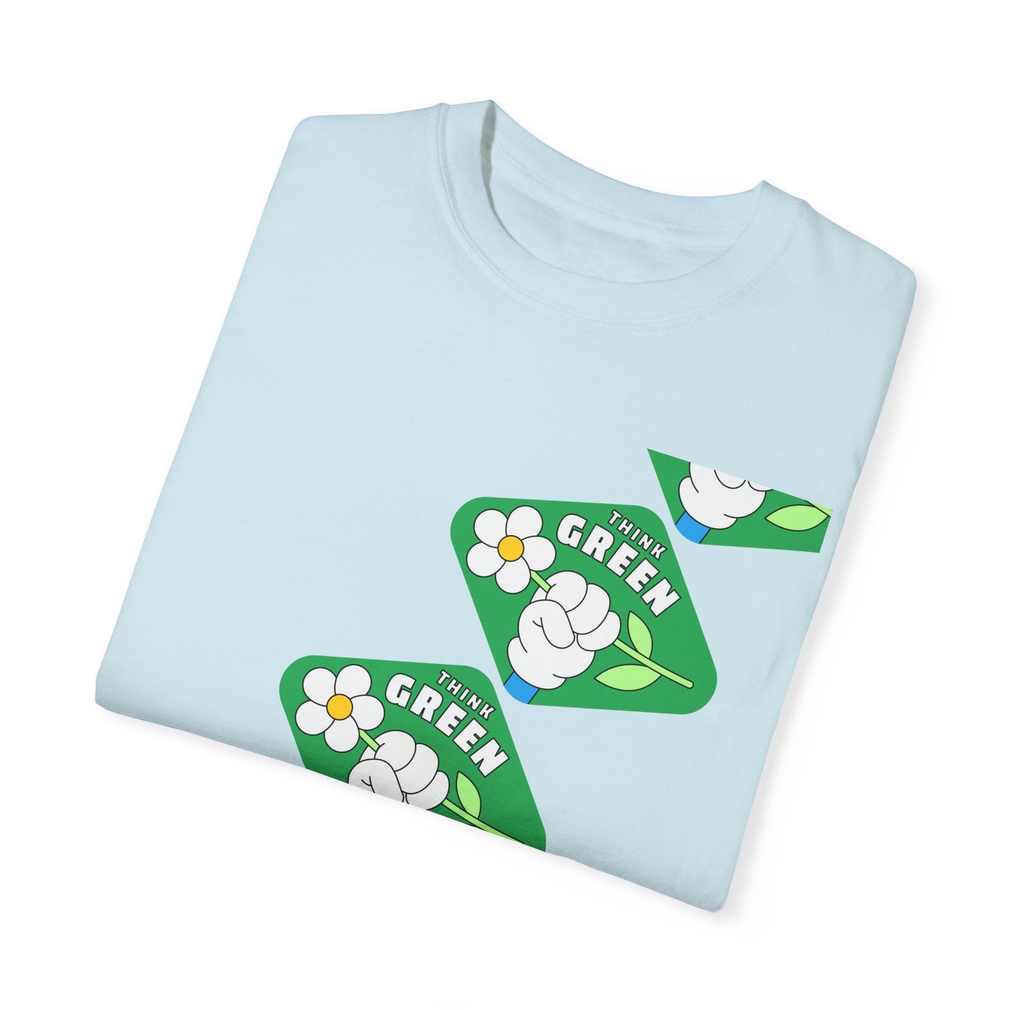 Unisex Garment-Dyed T-shirt - Think Green