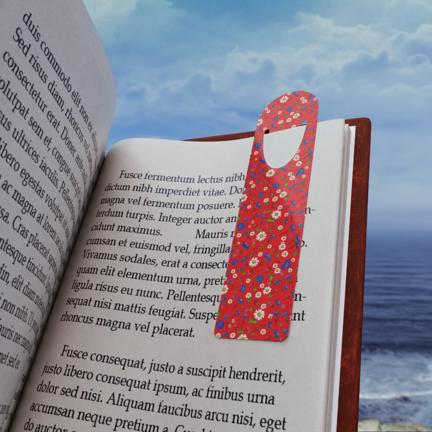 Elegant Floral Bookmark