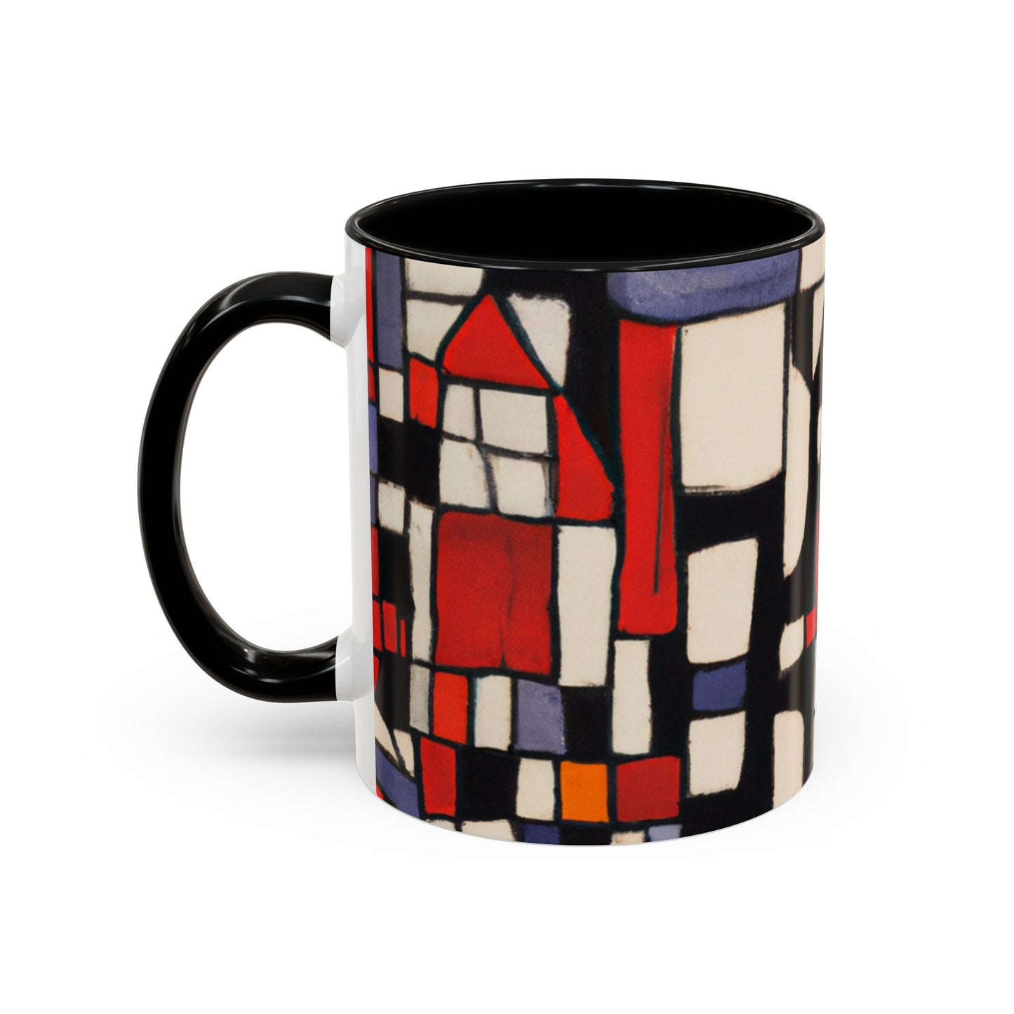 Modern Blocks Accent Coffee Mug, 11oz