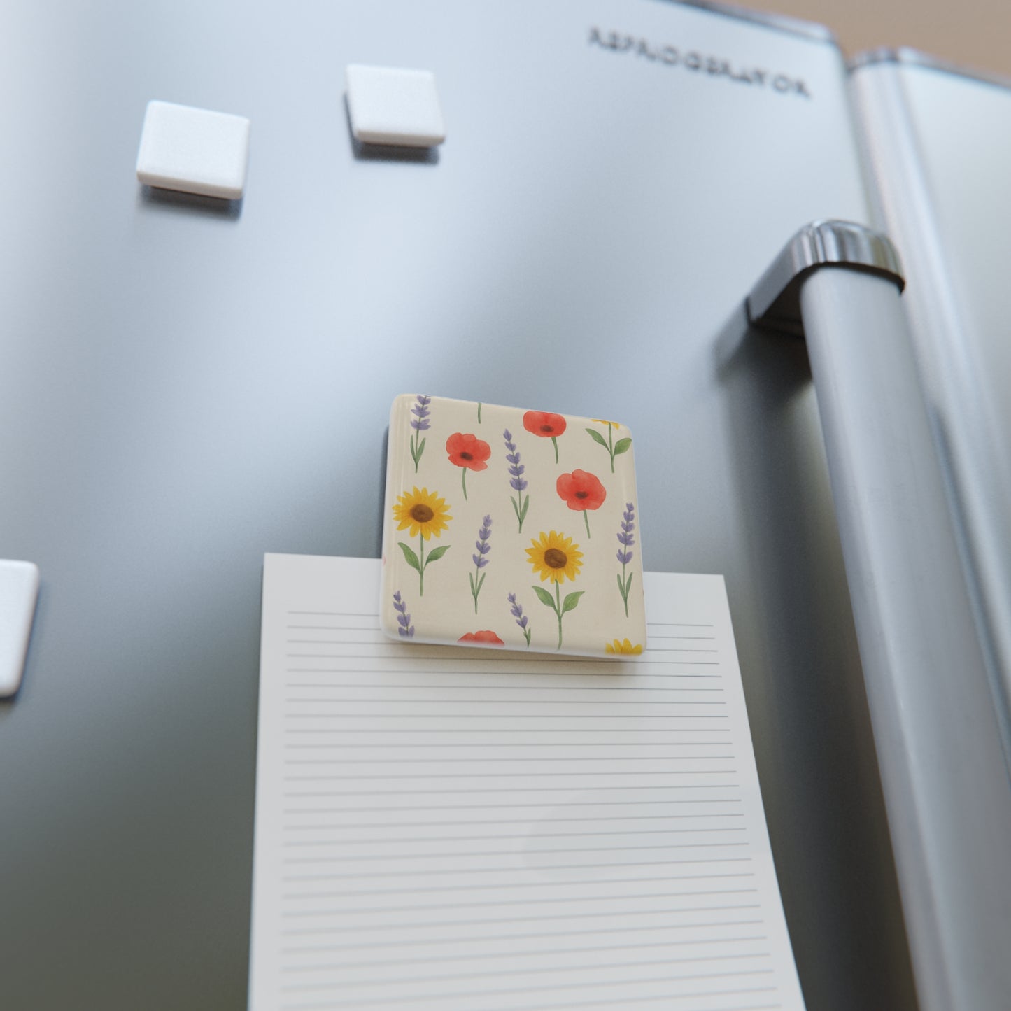 Porcelain Square Magnet -