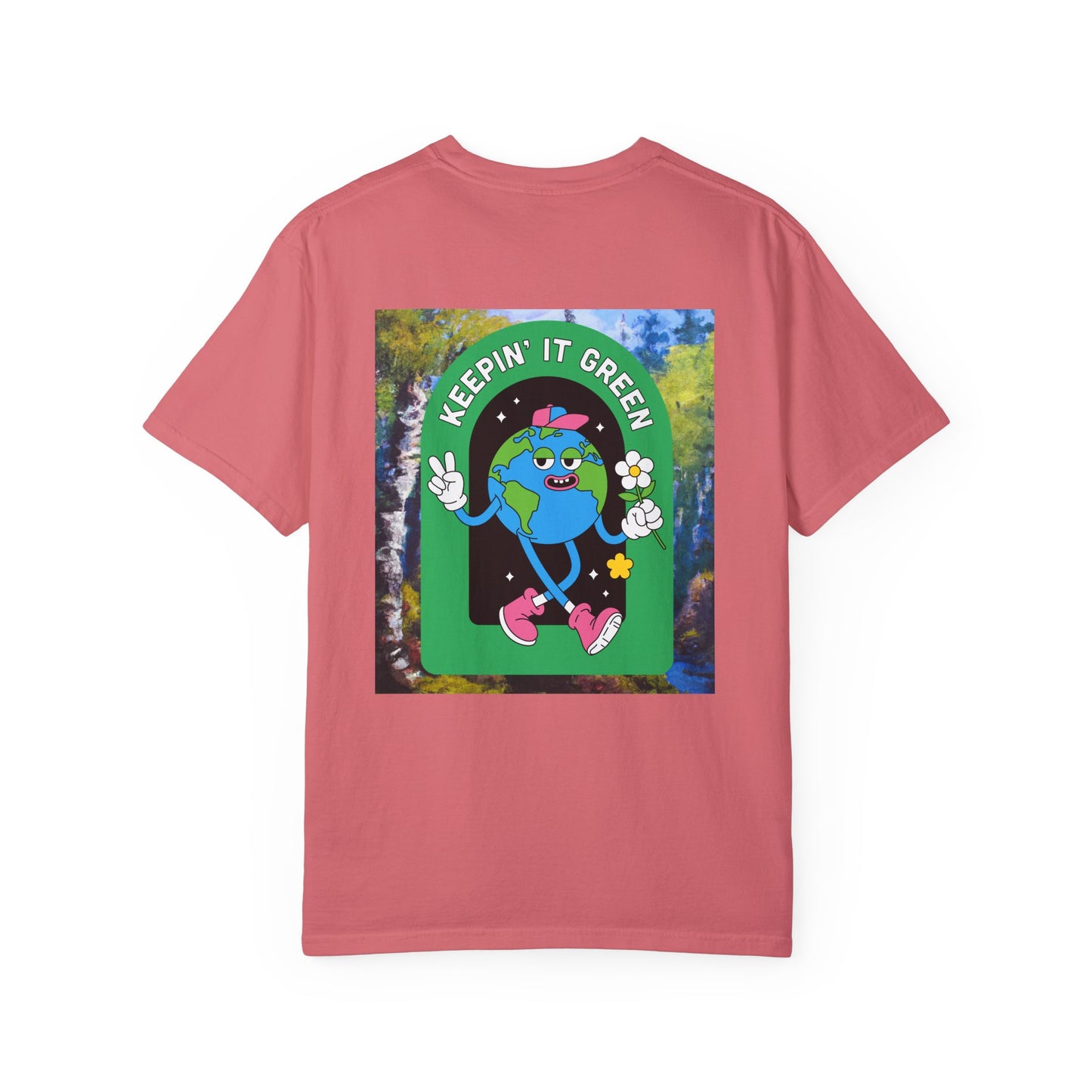 Unisex Garment-Dyed T-shirt - Think Green