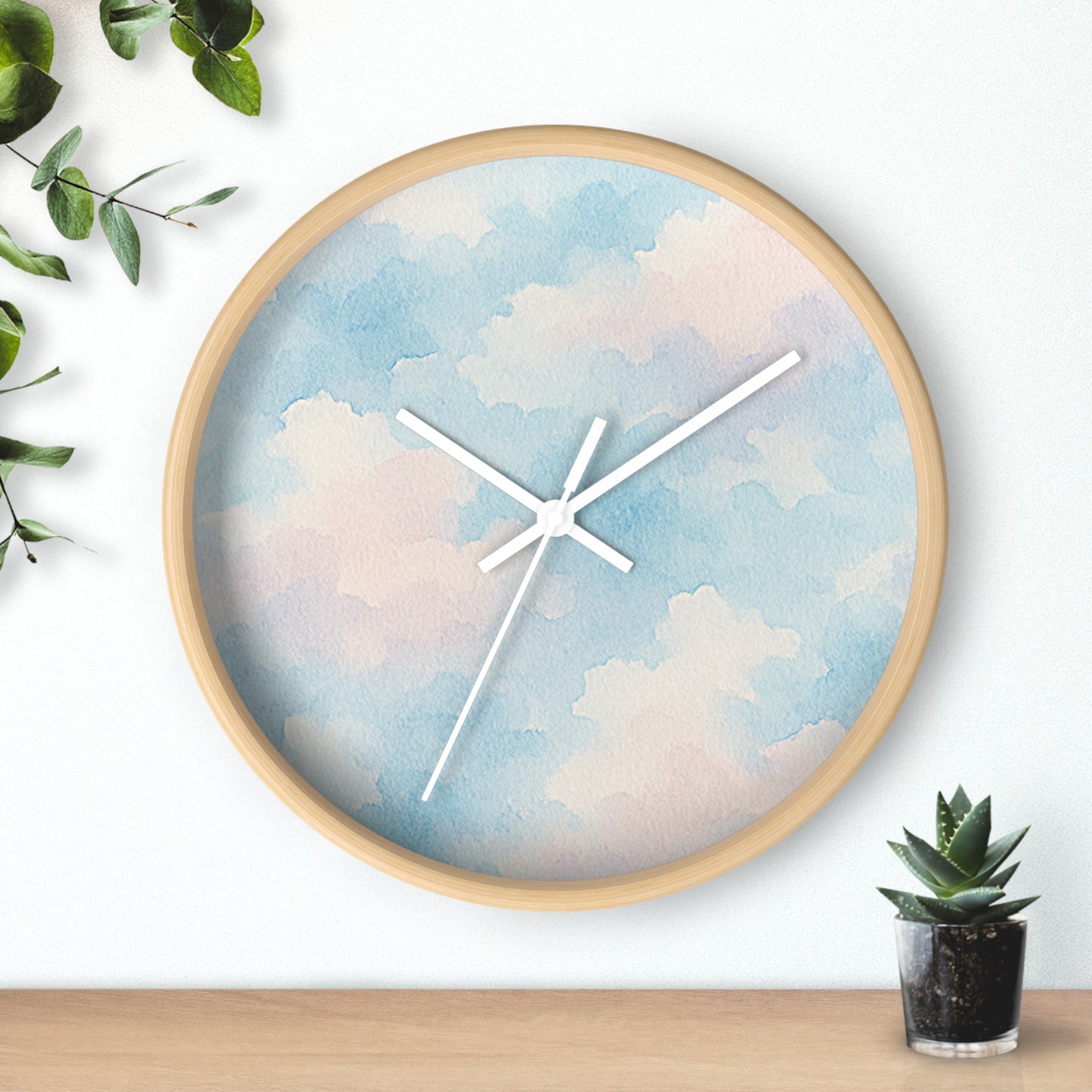 Clouds Wall Clock