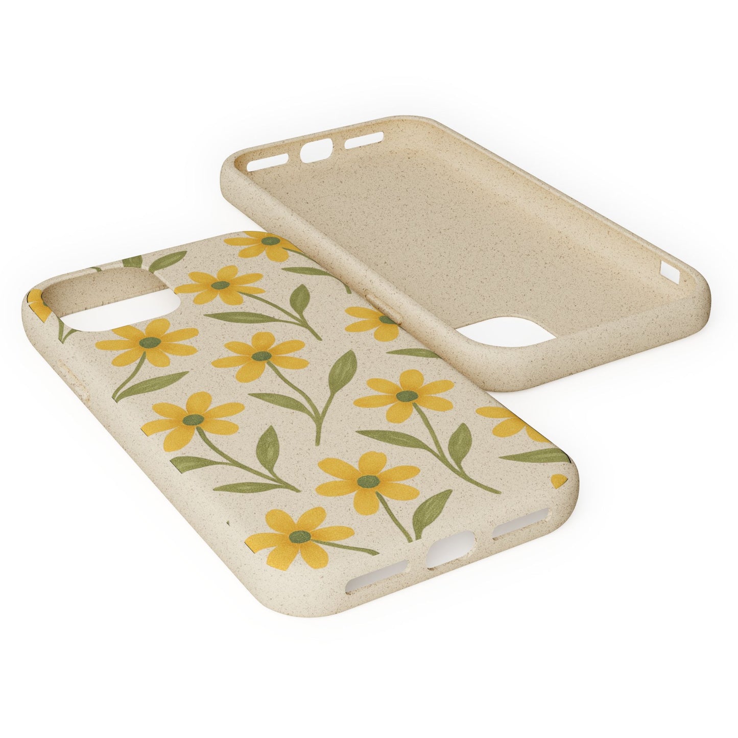 Meadow Bloom Biodegradable Phone Case - Marigold