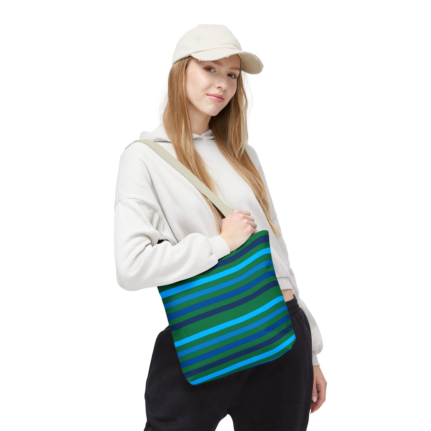 Green/Blue Tote Bag