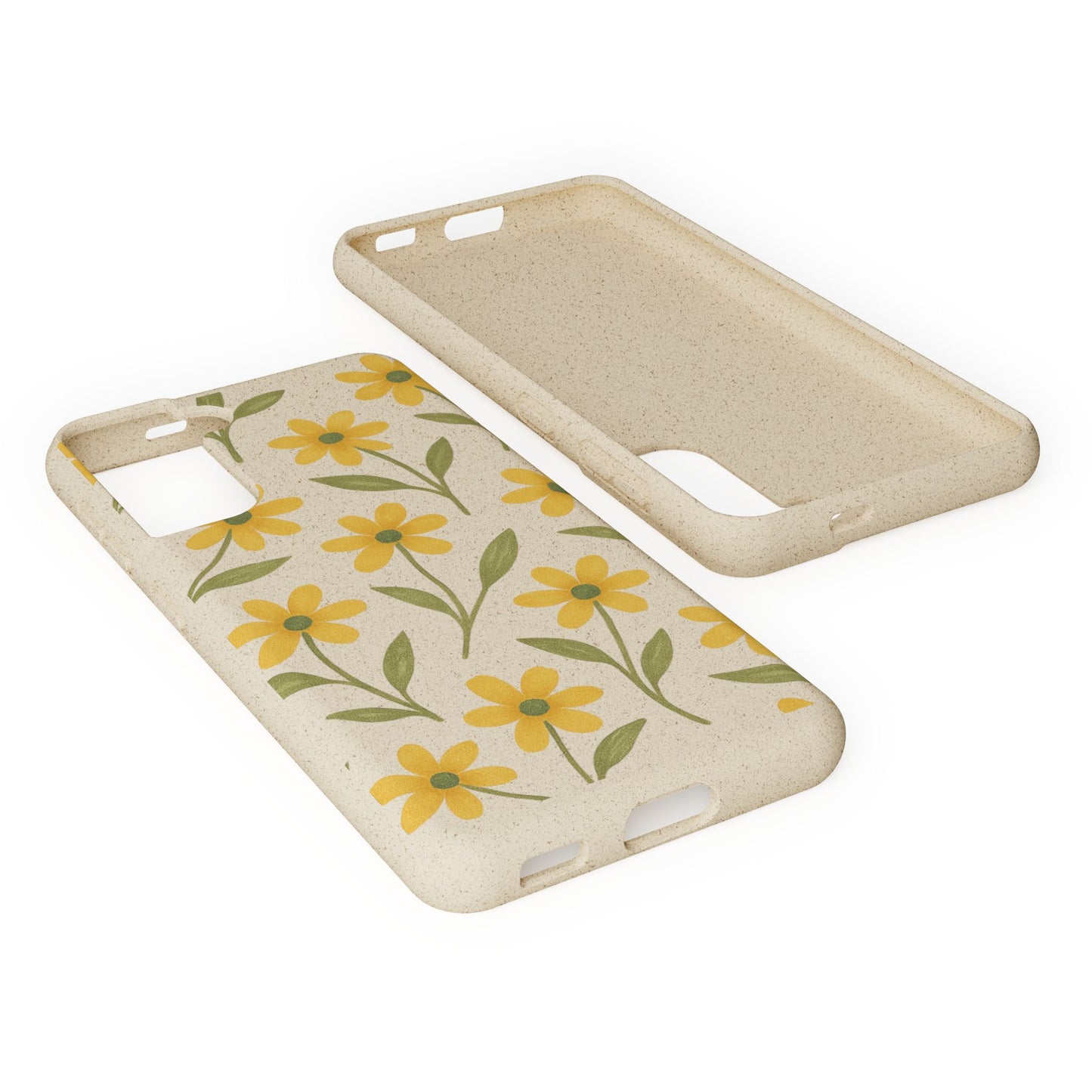 Meadow Bloom Biodegradable Phone Case - Marigold