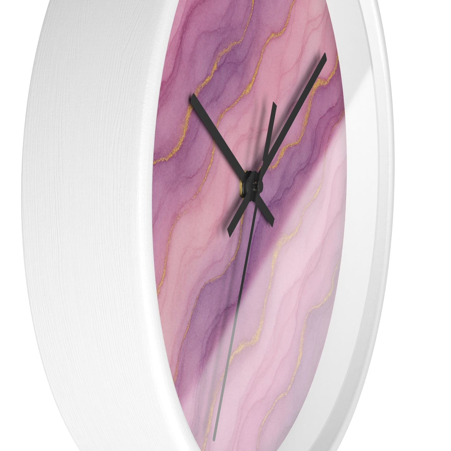 Marbled Flow Wall Clock – Rosecurrent