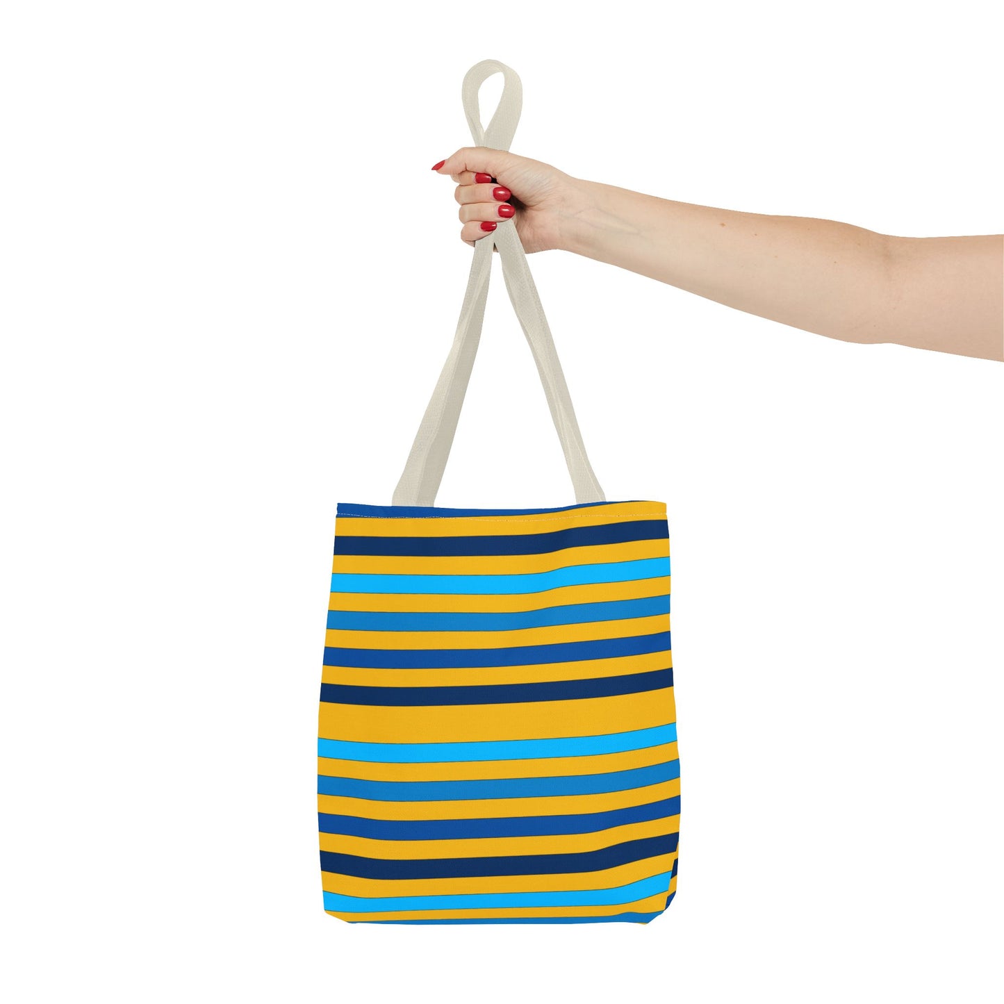 Yellow/Blue Tote Bag