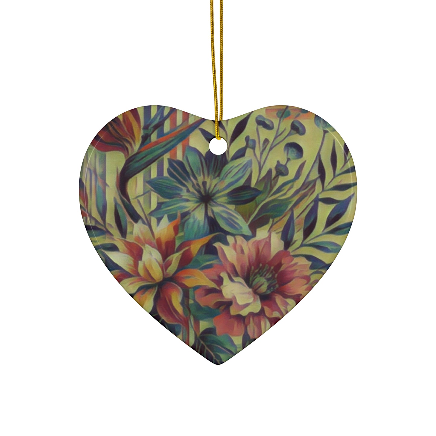 Ceramic Ornament, 4 Shapes
