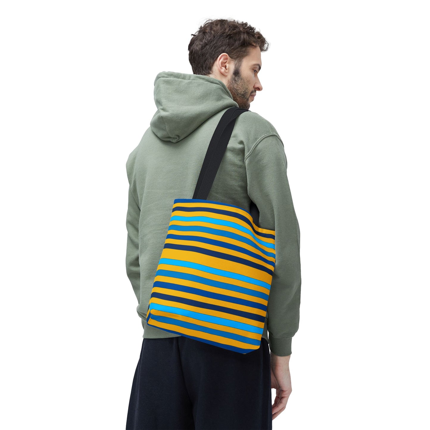 Yellow/Blue Tote Bag