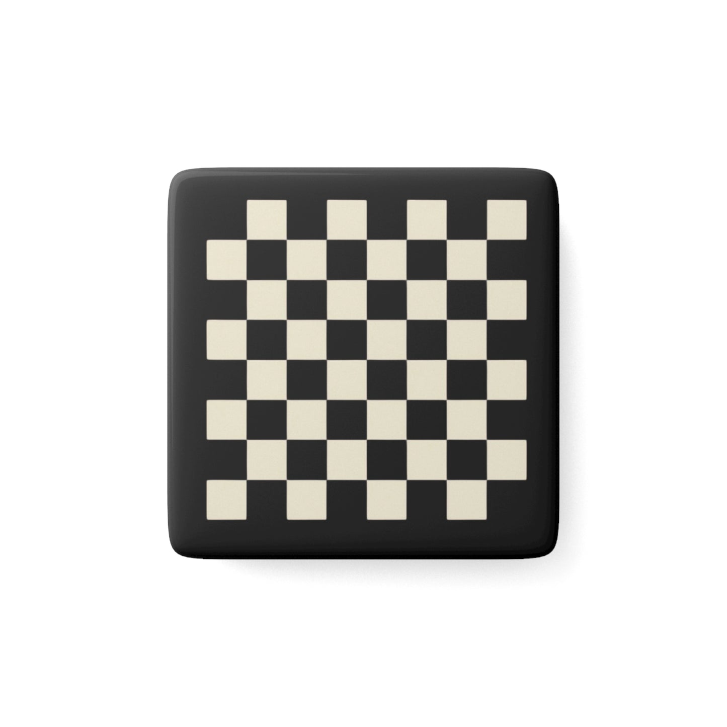 Porcelain Square Magnet -