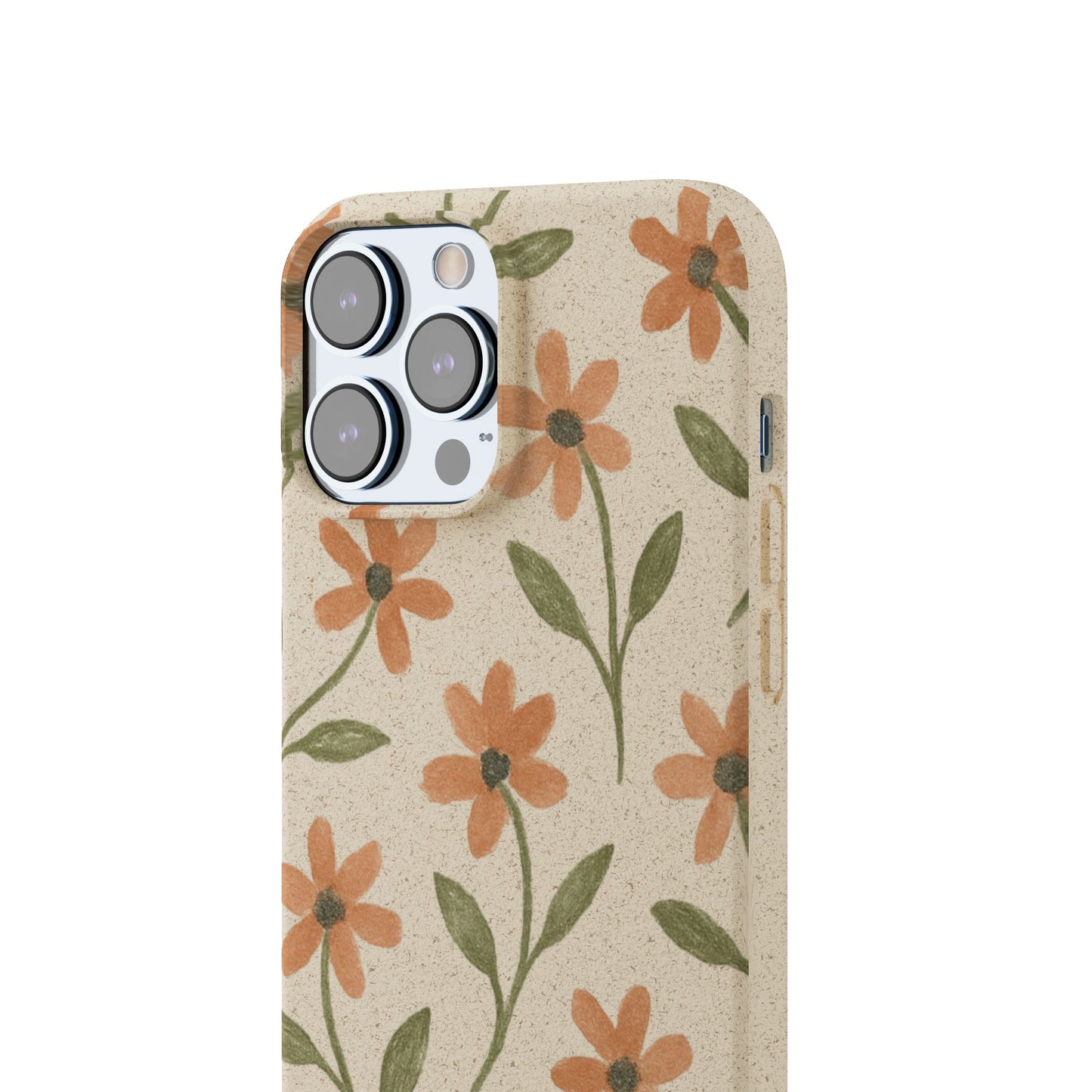 Floral Phone Case - Biodegradable Protective Cover