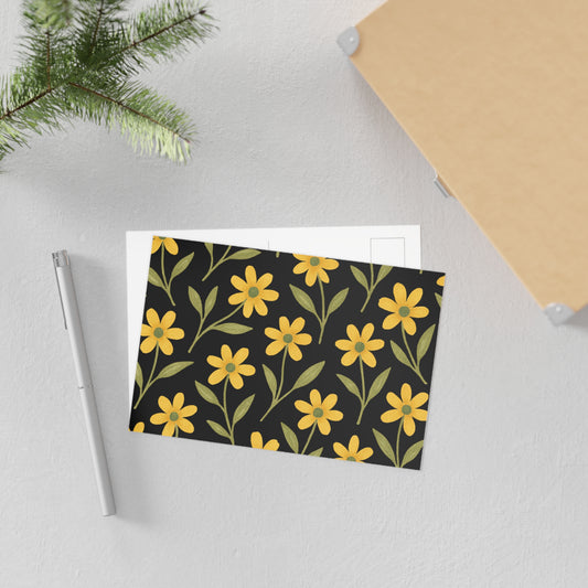 Meadow Bloom - Fine Art Postcards - Marigold