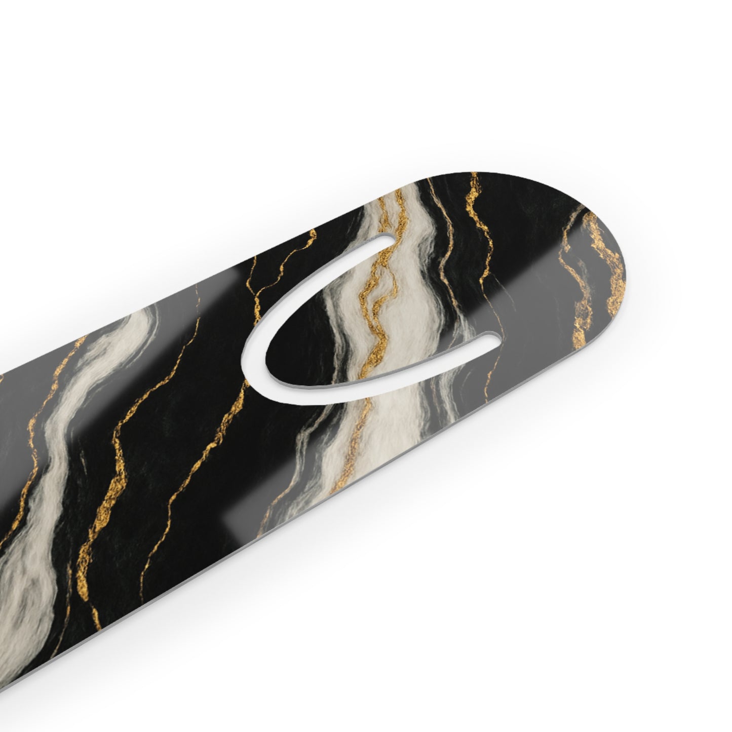 Midnight Marble Bookmark