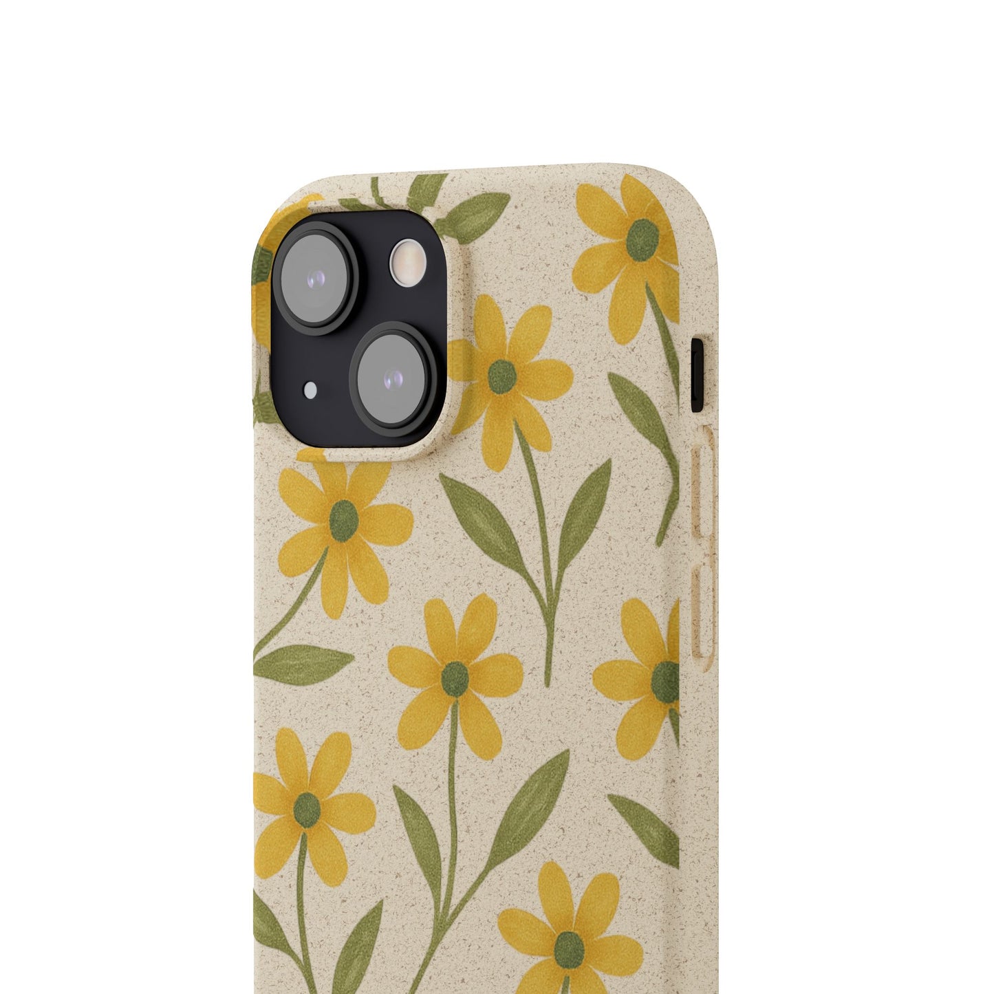 Meadow Bloom Biodegradable Phone Case - Marigold