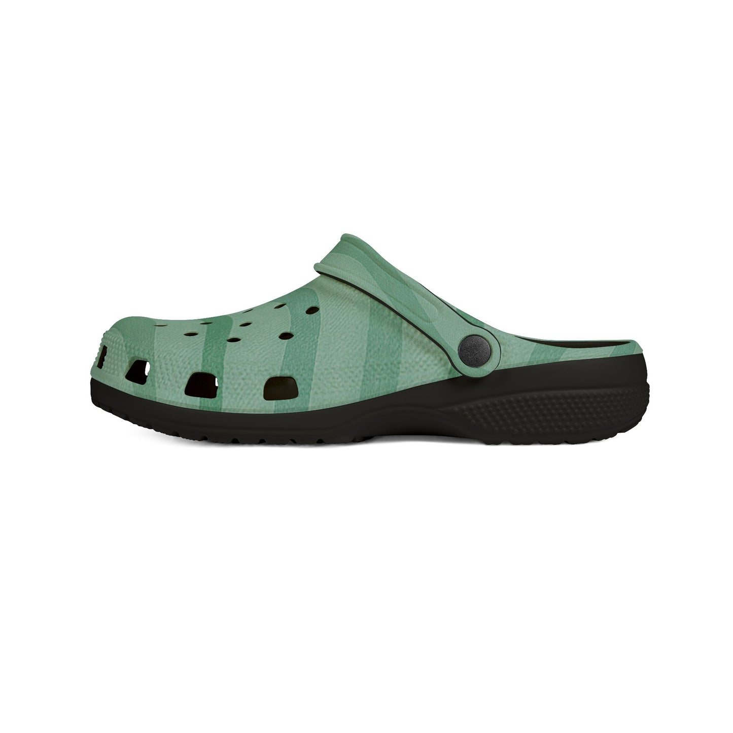 Wavy Stride - Clogs (Green Meadow) Foam Rubber Shoes