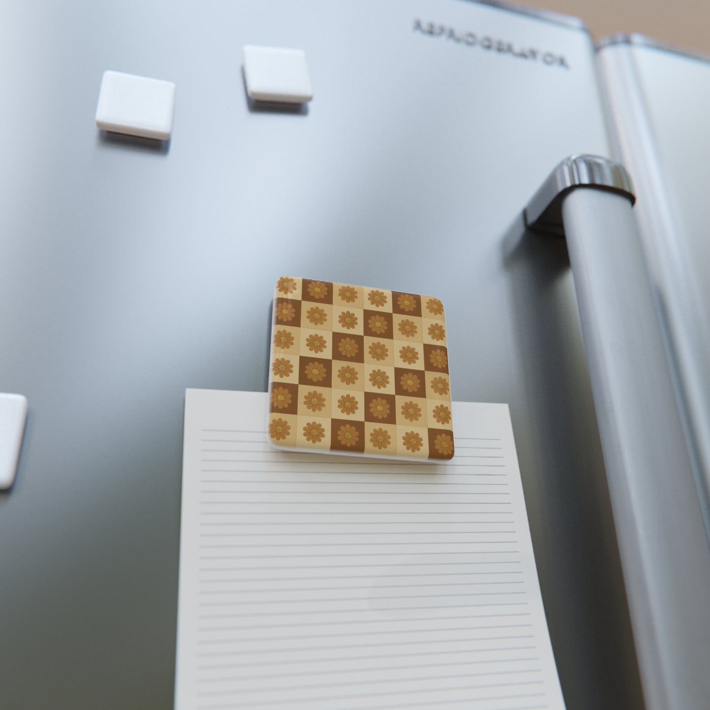 Porcelain Square Magnet -
