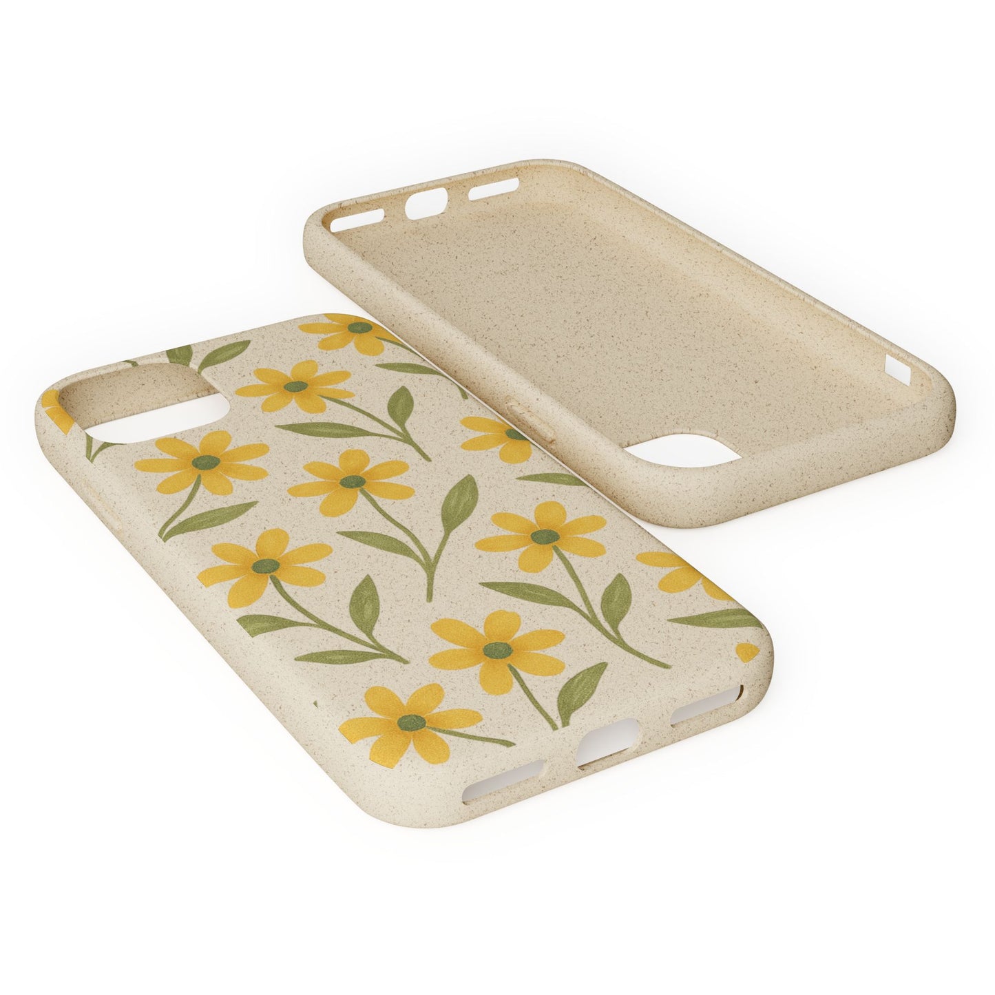 Meadow Bloom Biodegradable Phone Case - Marigold