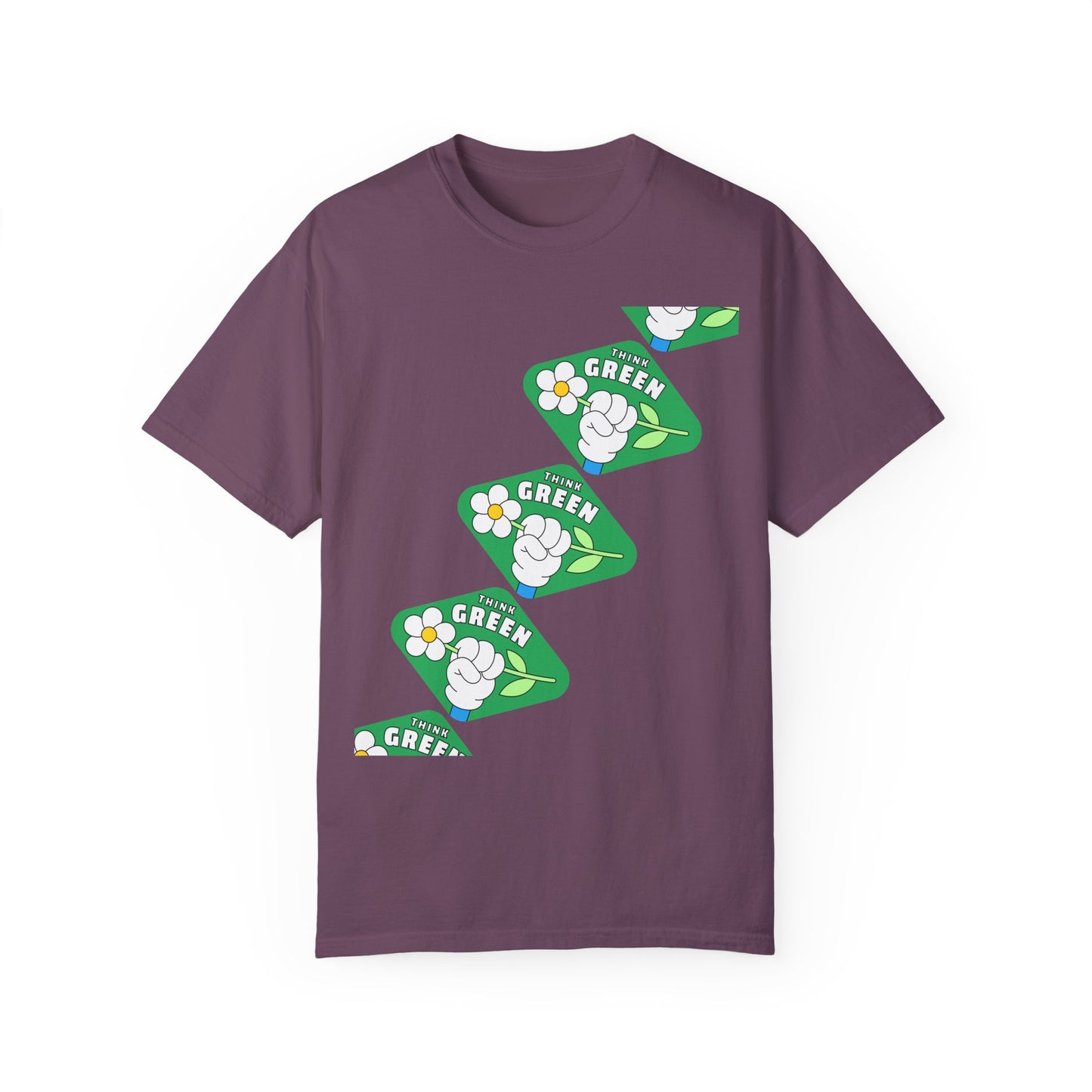 Unisex Garment-Dyed T-shirt - Think Green