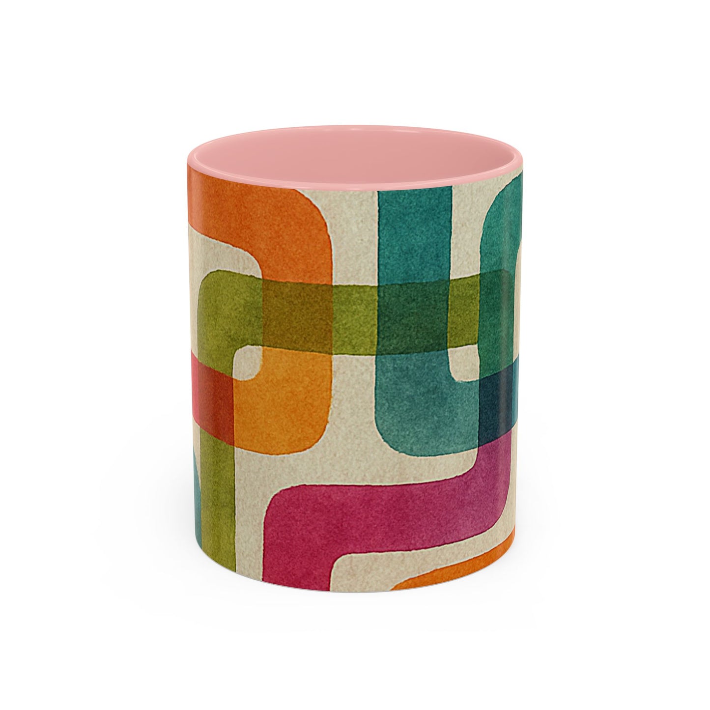 Retro Color Curves Coffee Mug