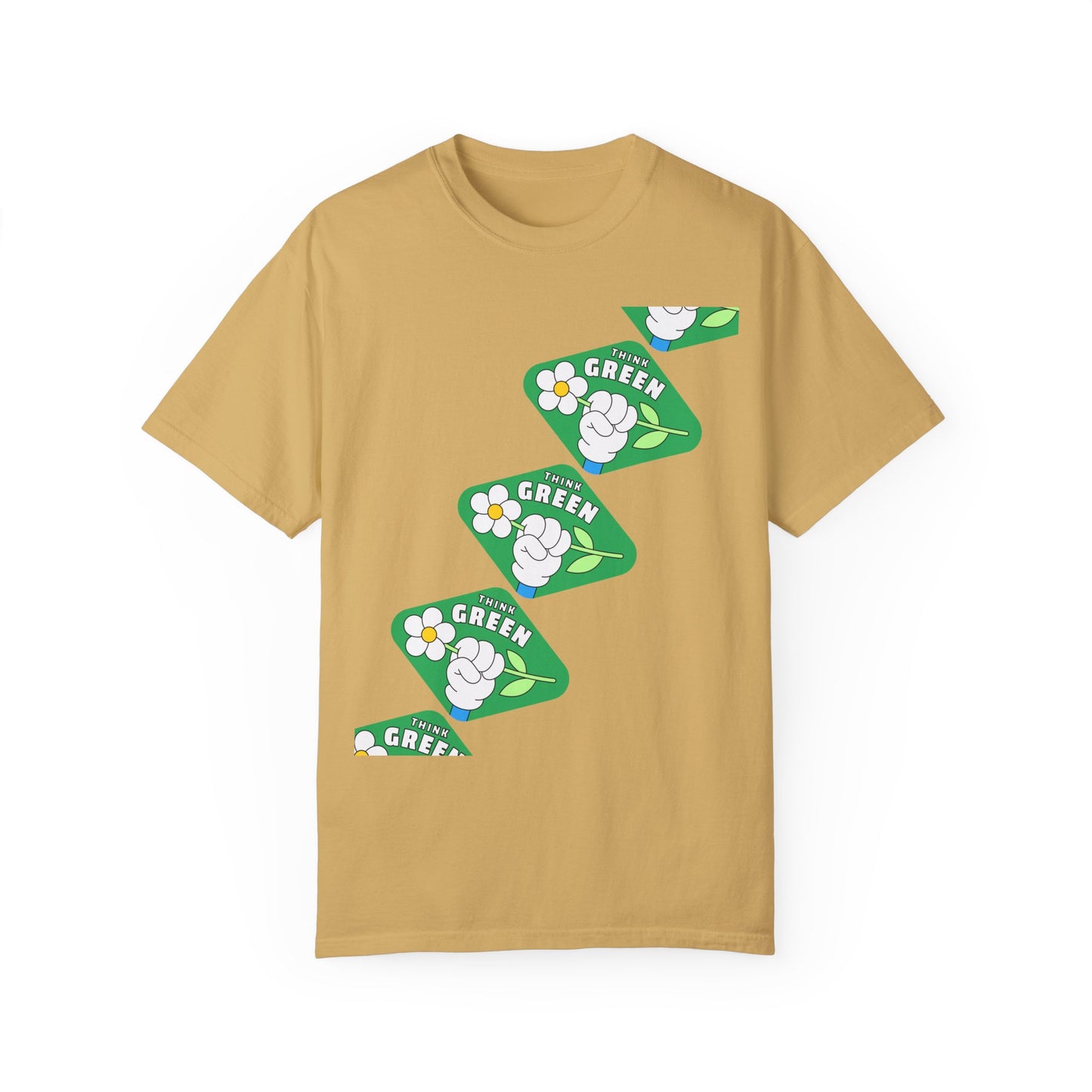 Unisex Garment-Dyed T-shirt - Think Green