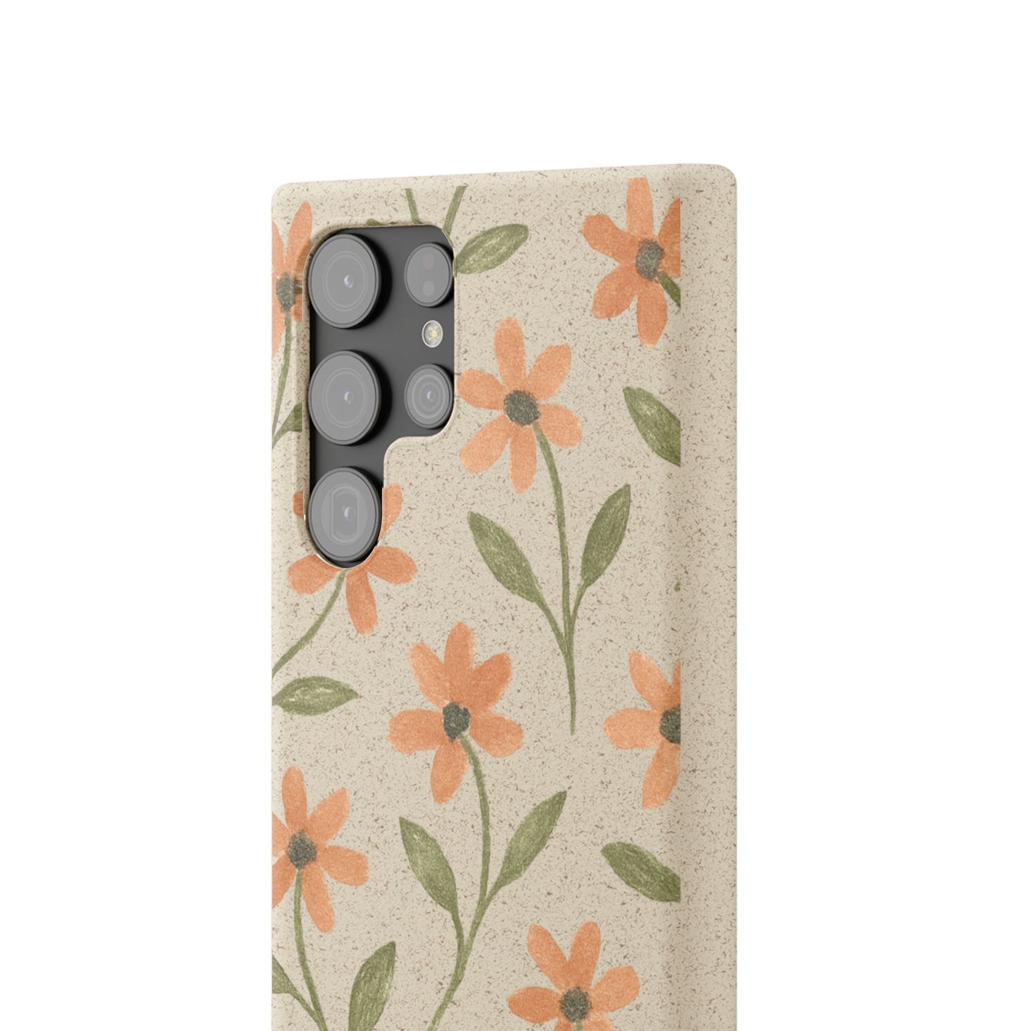 Floral Phone Case - Biodegradable Protective Cover