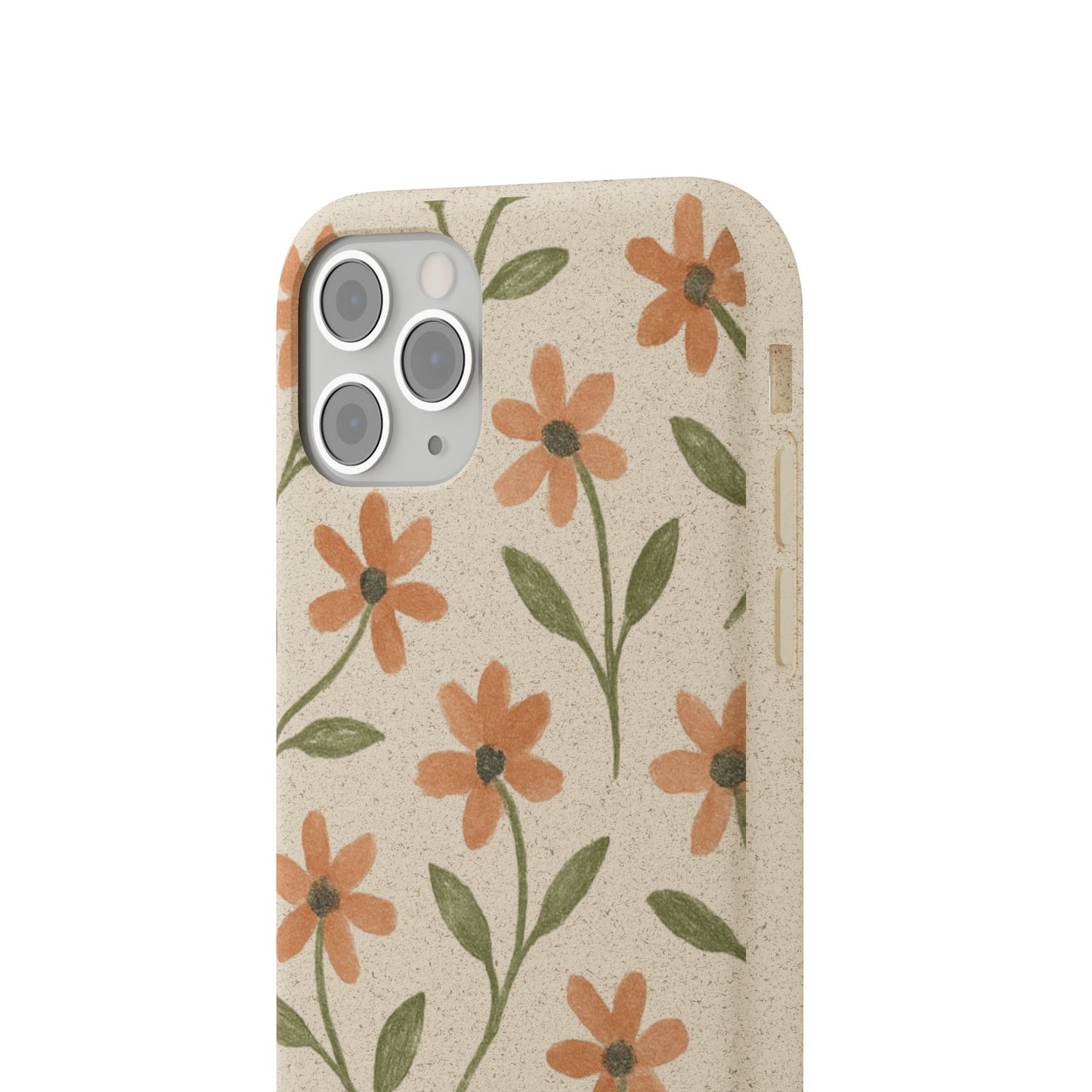 Floral Phone Case - Biodegradable Protective Cover