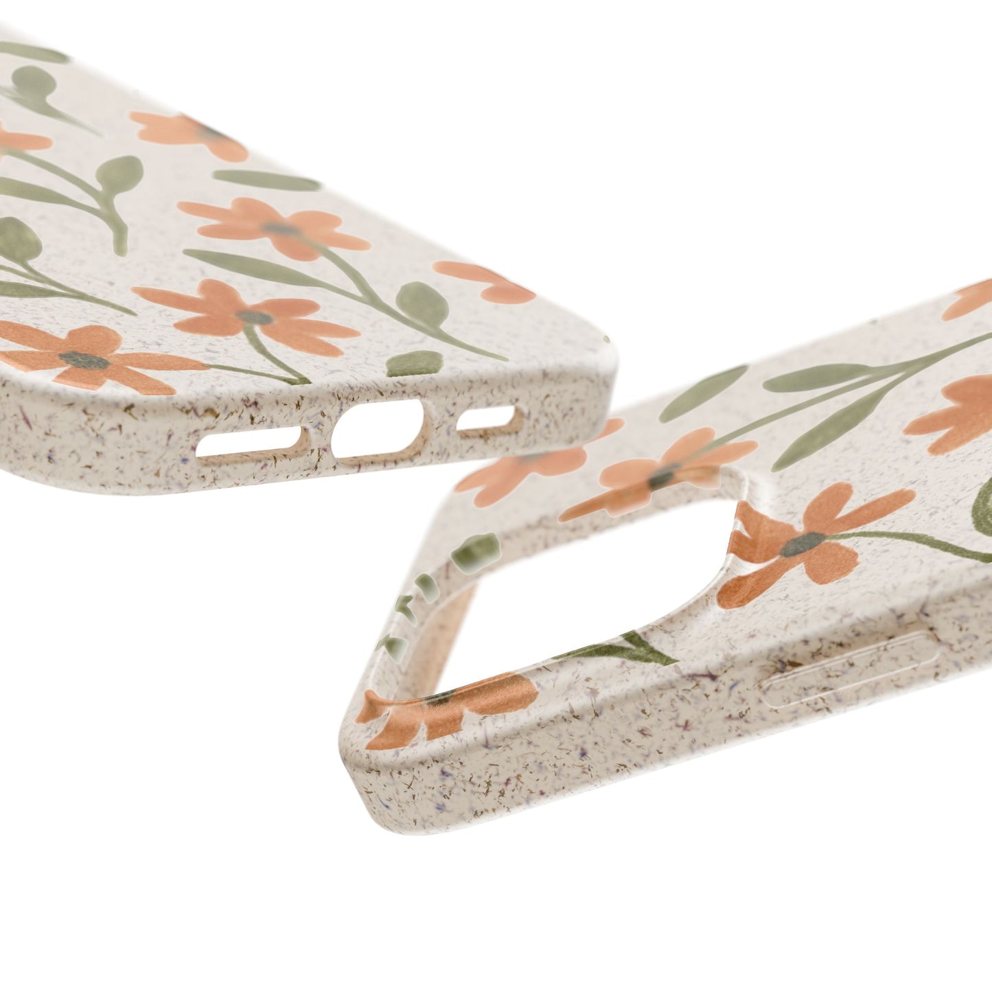 Floral Phone Case - Biodegradable Protective Cover