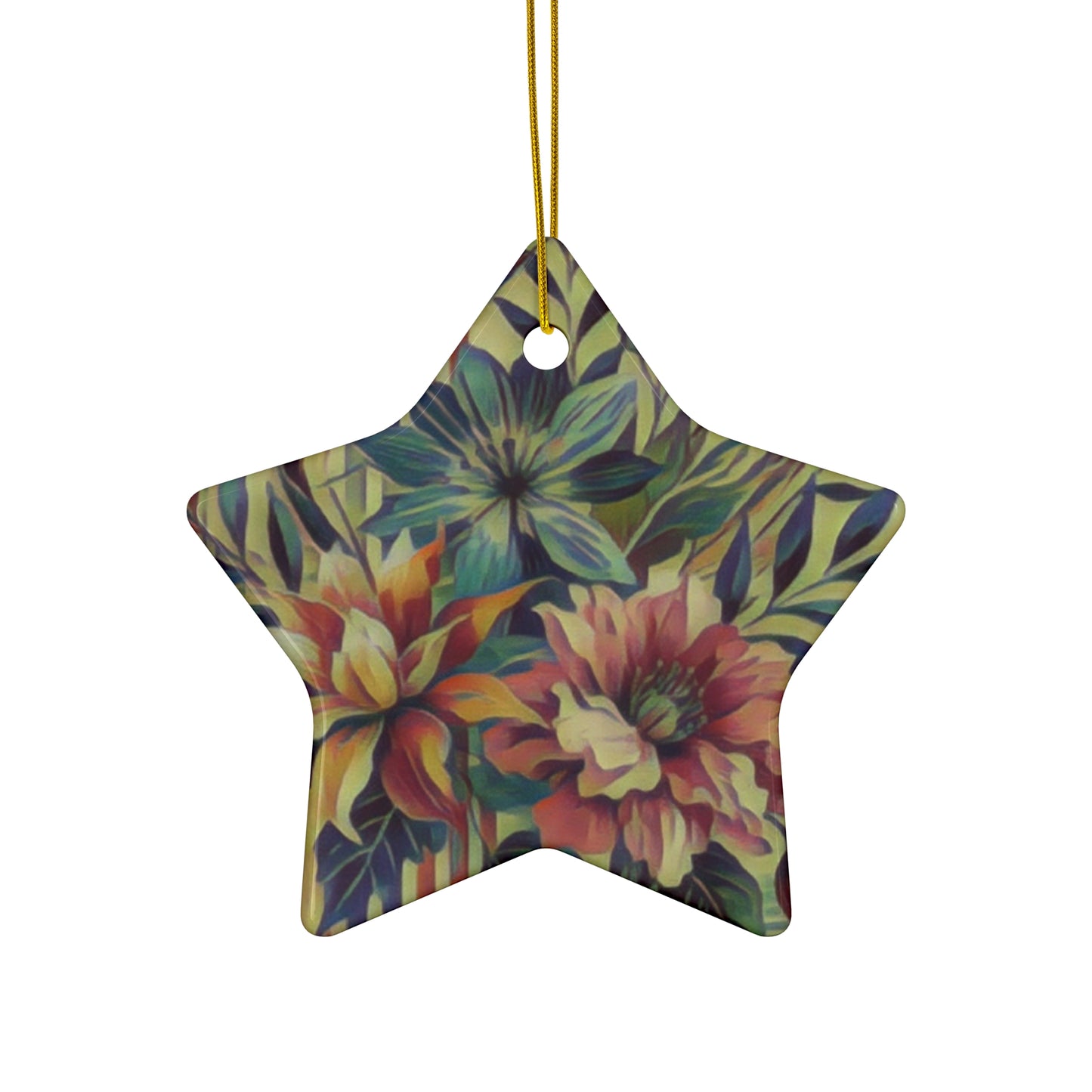 Ceramic Ornament, 4 Shapes