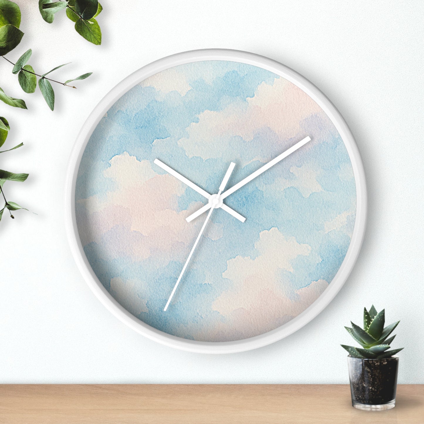 Clouds Wall Clock