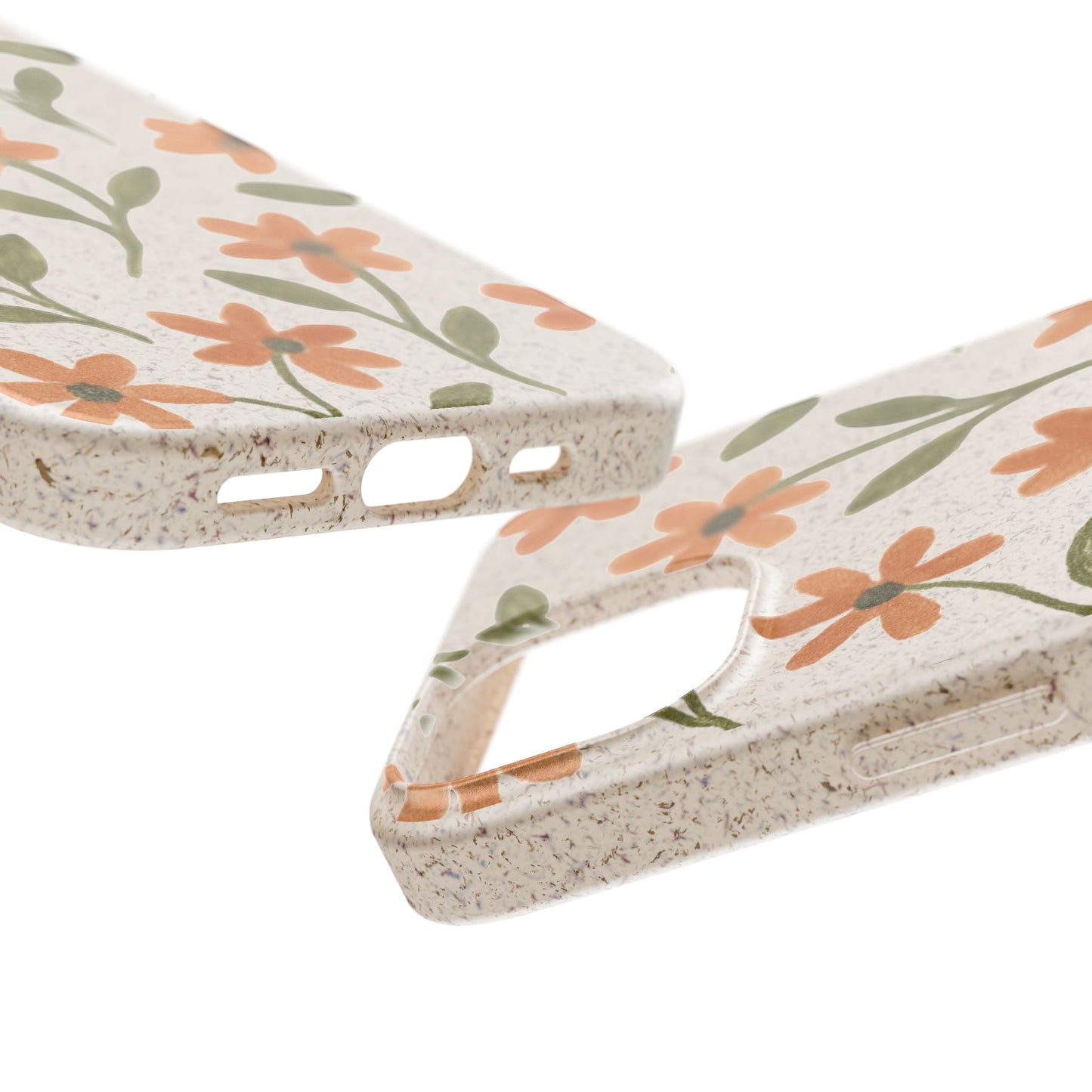 Floral Phone Case - Biodegradable Protective Cover