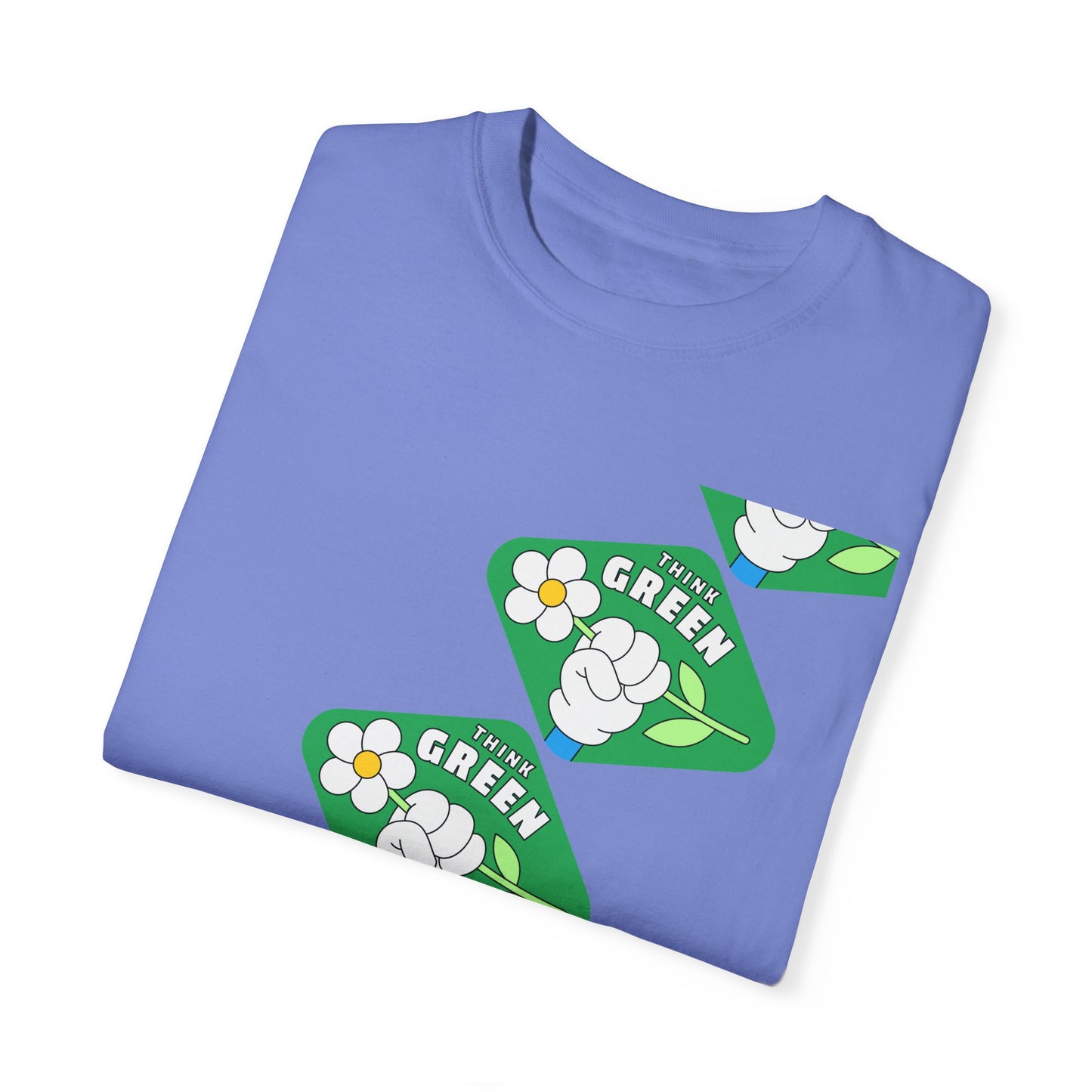 Unisex Garment-Dyed T-shirt - Think Green