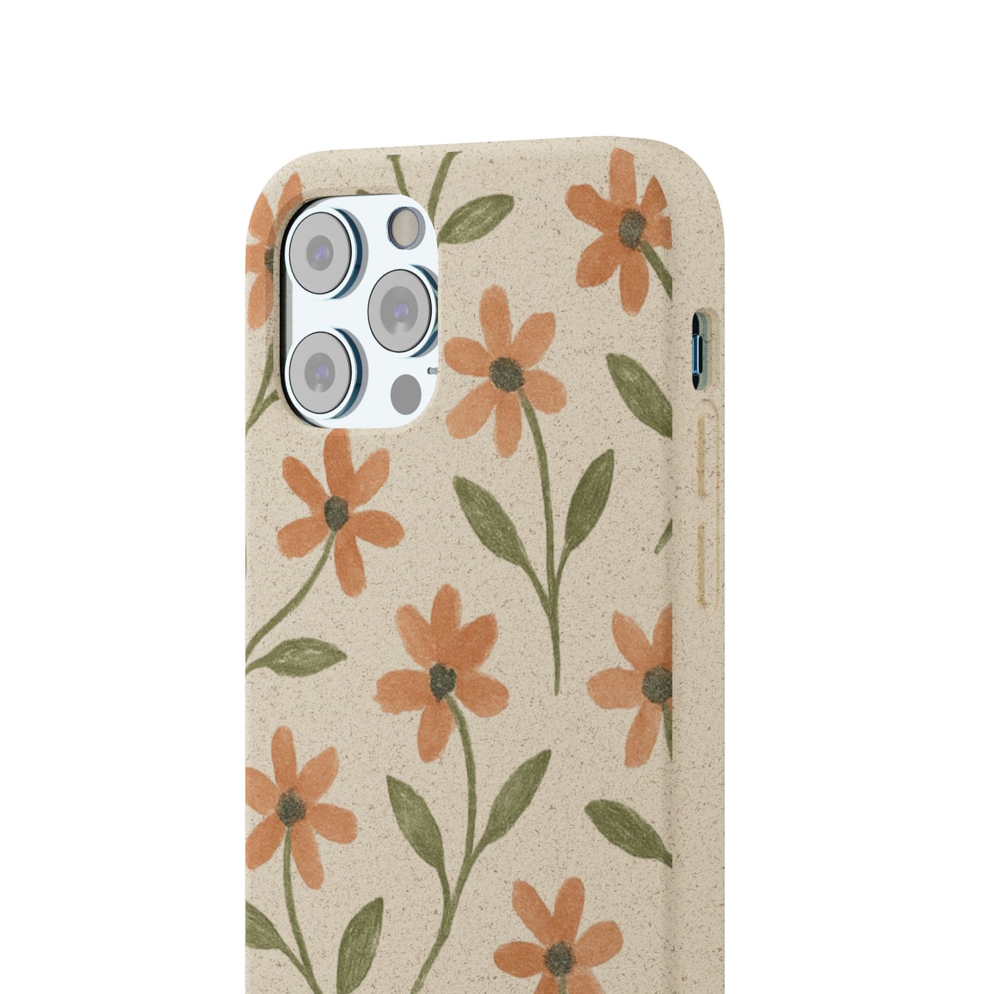 Floral Phone Case - Biodegradable Protective Cover