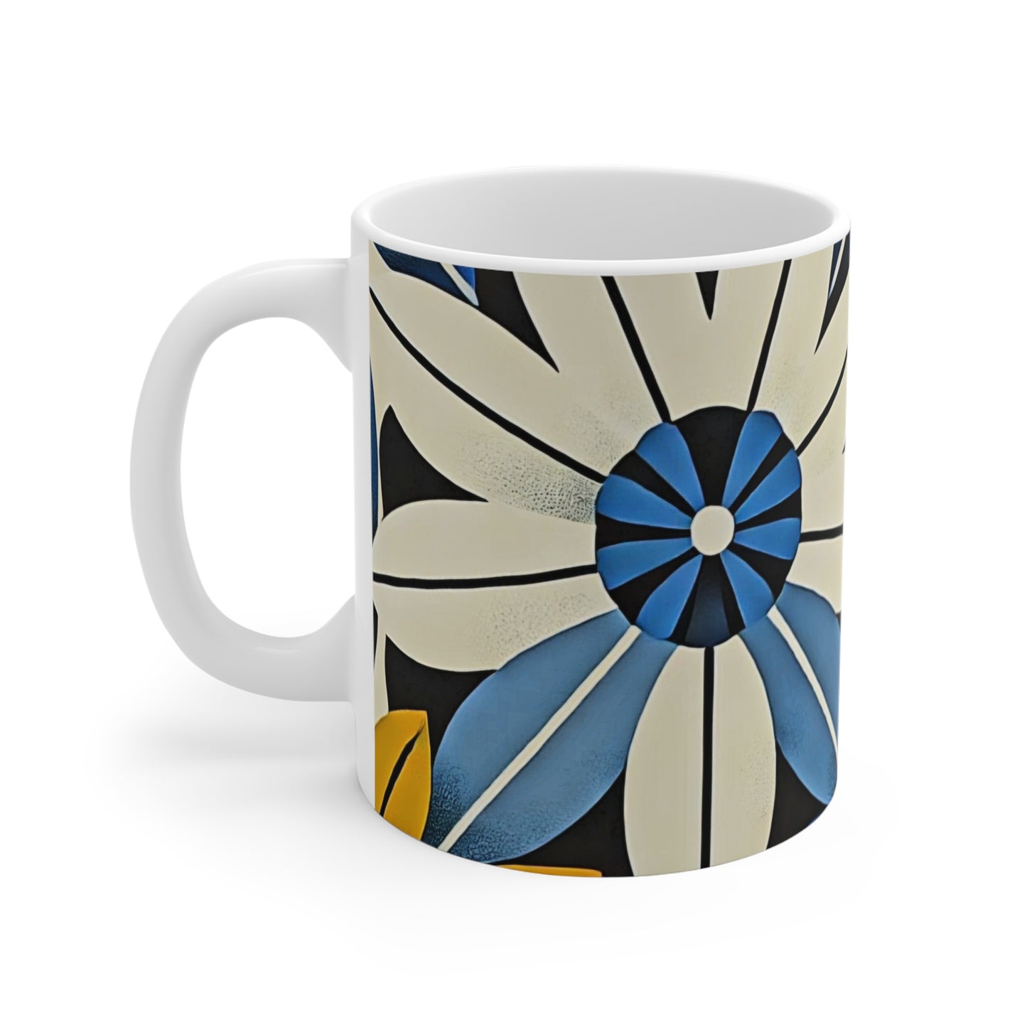 Modern Floral 11oz Mug