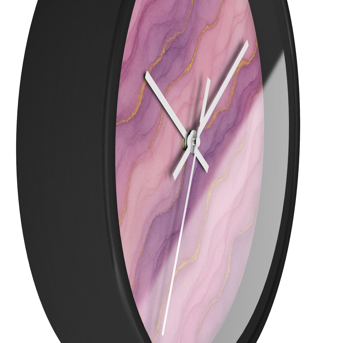 Marbled Flow Wall Clock – Rosecurrent