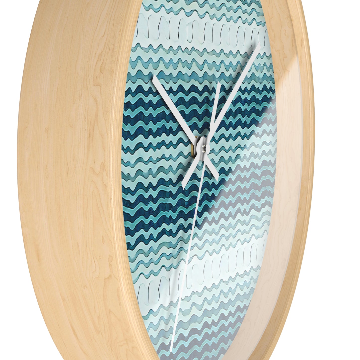 Tidal Knit Wall Clock