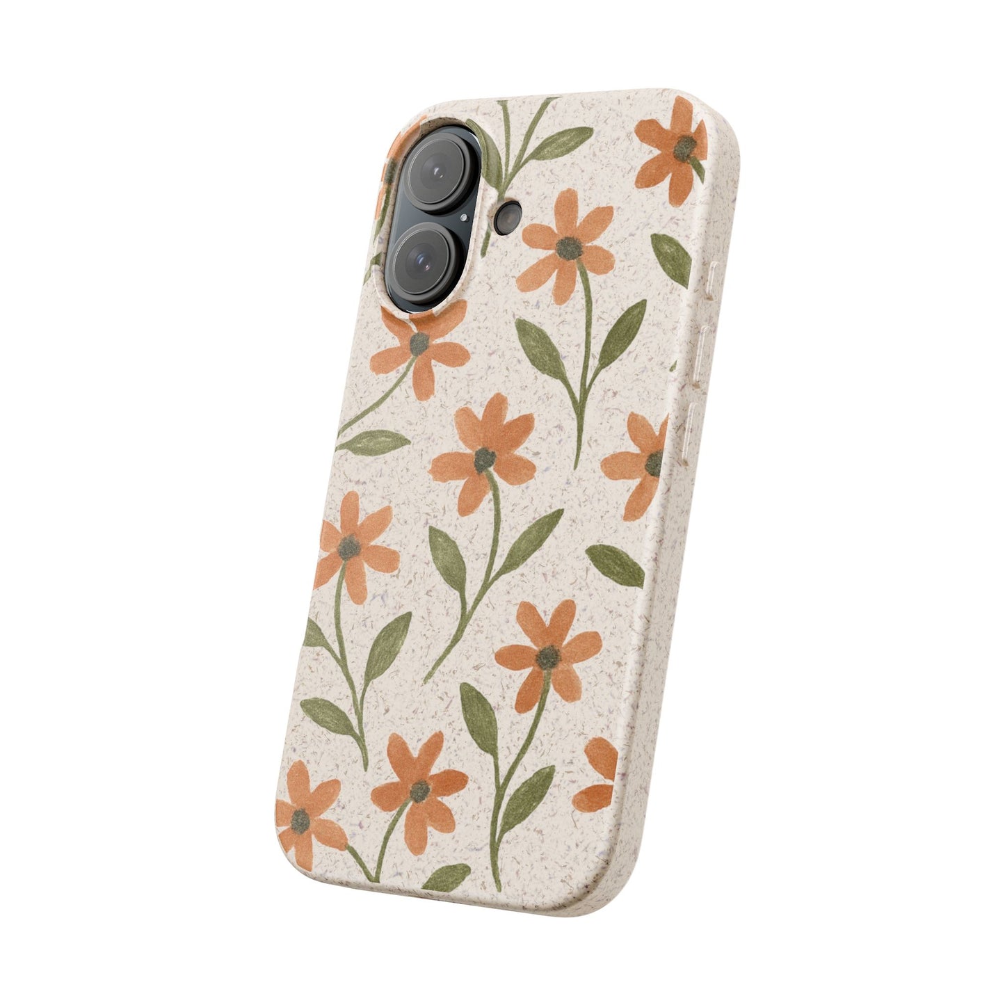 Floral Phone Case - Biodegradable Protective Cover