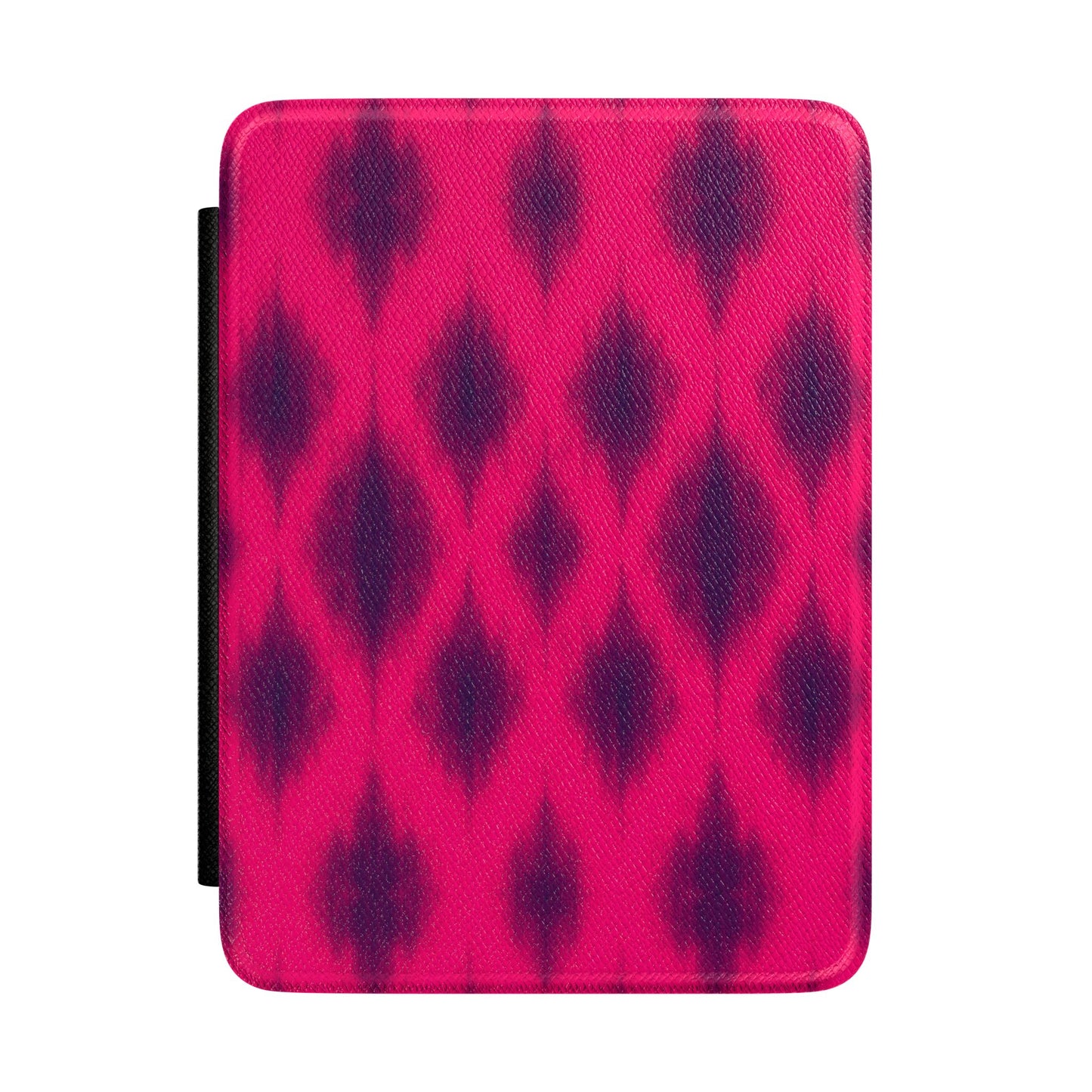 Pink Ikat Kindle Case – Protective E-Reader Cover with Geometric Pattern