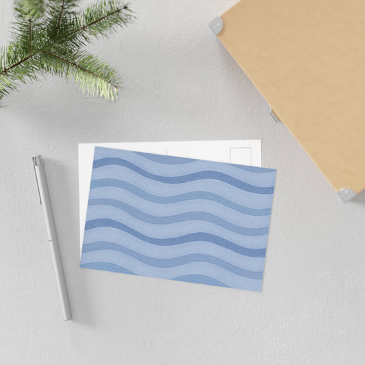 Wavy Stride - Fine Art Postcards -