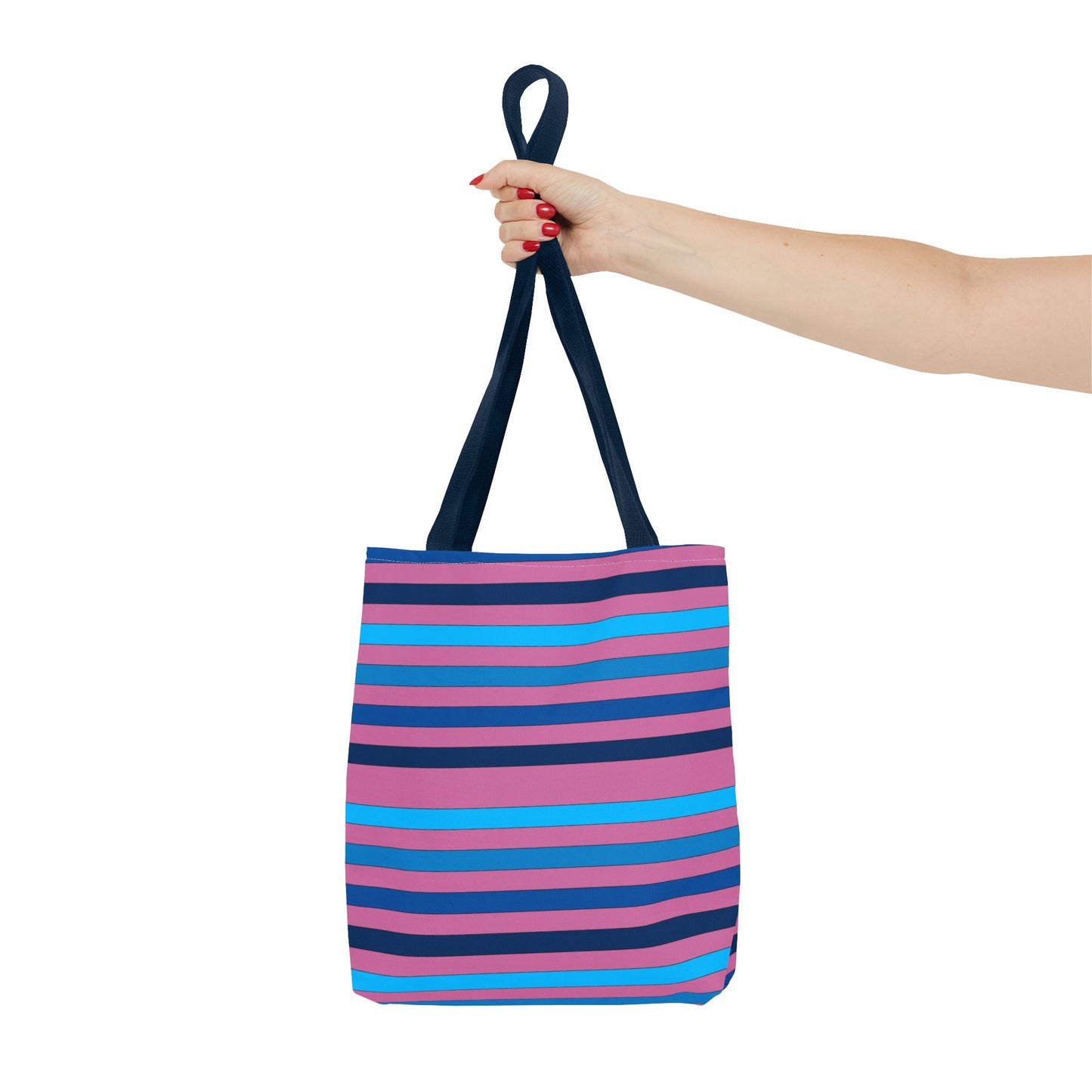 Pink/Blue Tote Bag