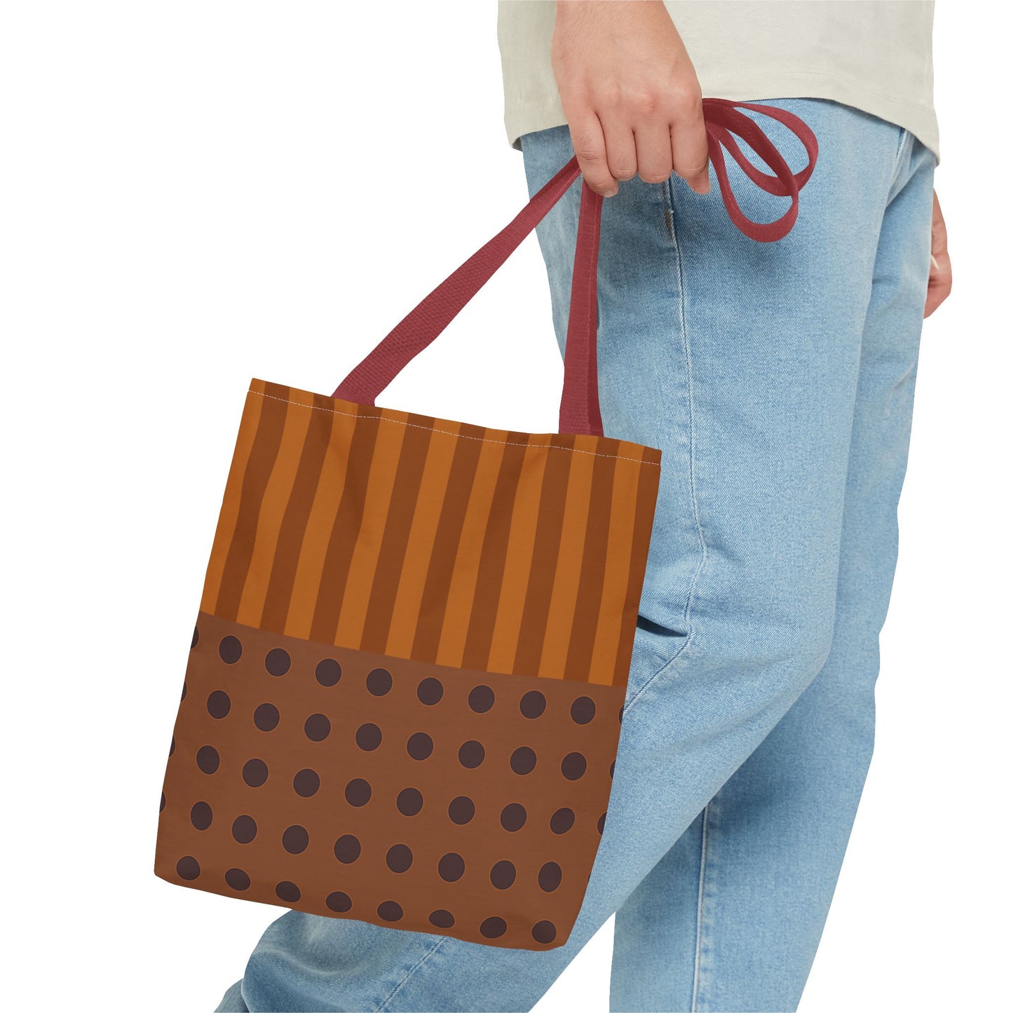 Tote Bag Stripes/Dots