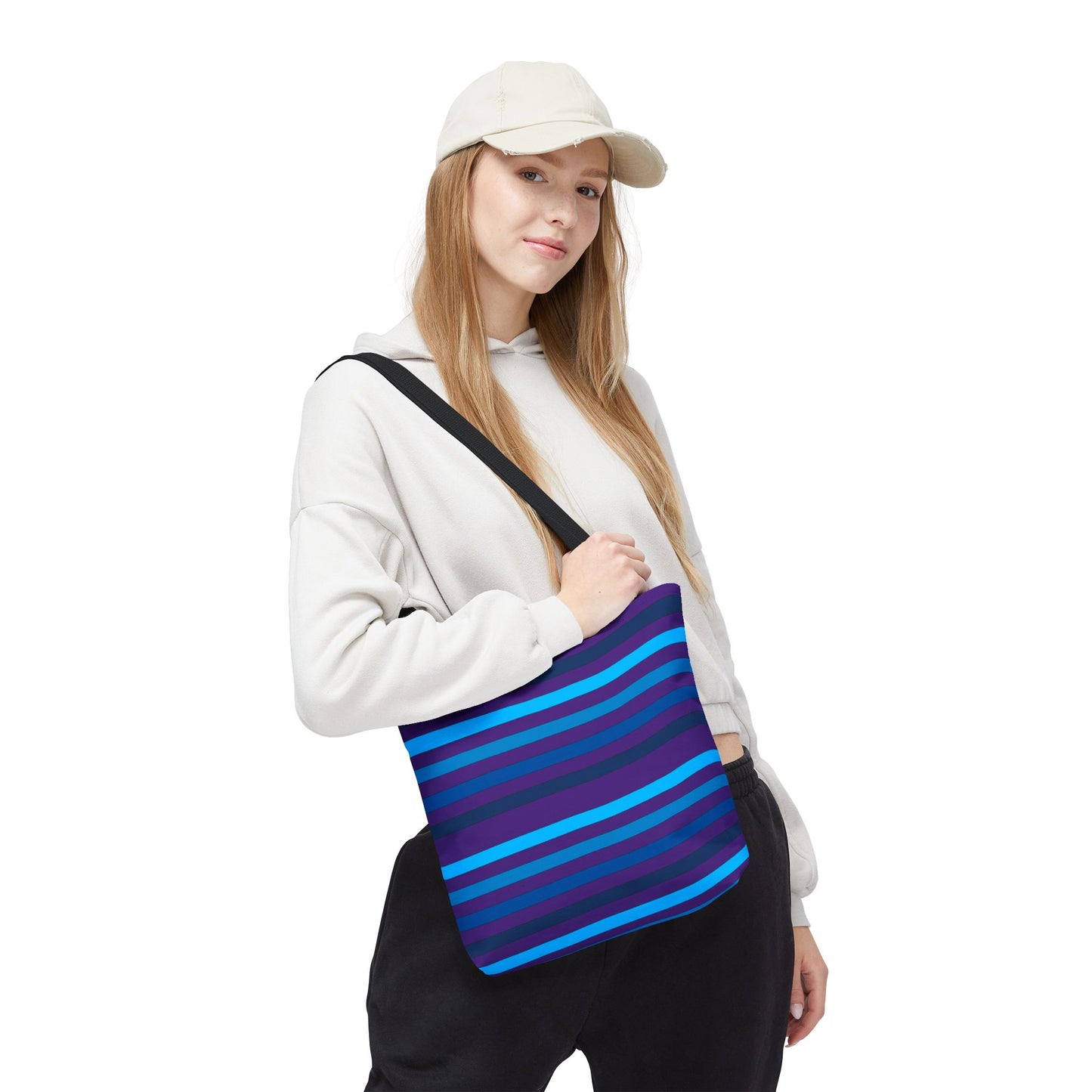Purple/Blue Tote Bag