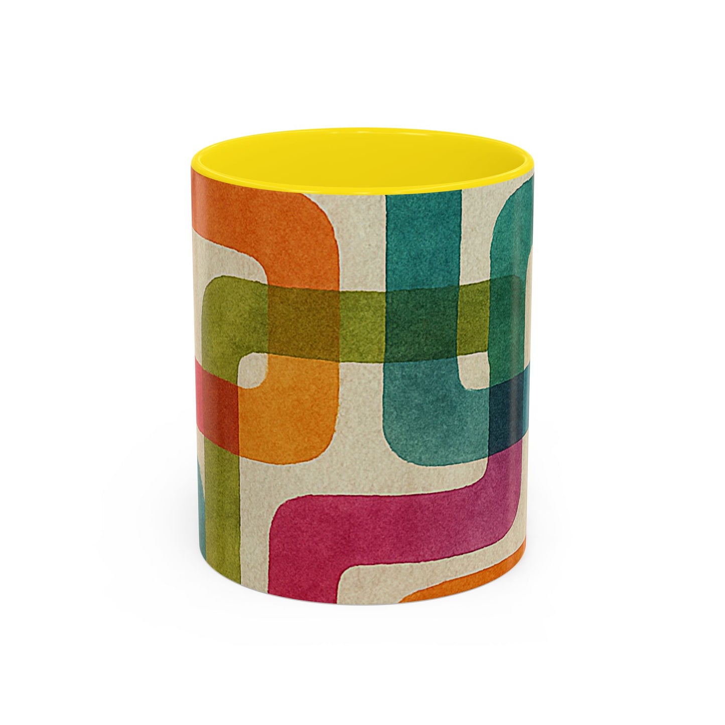 Retro Color Curves Coffee Mug