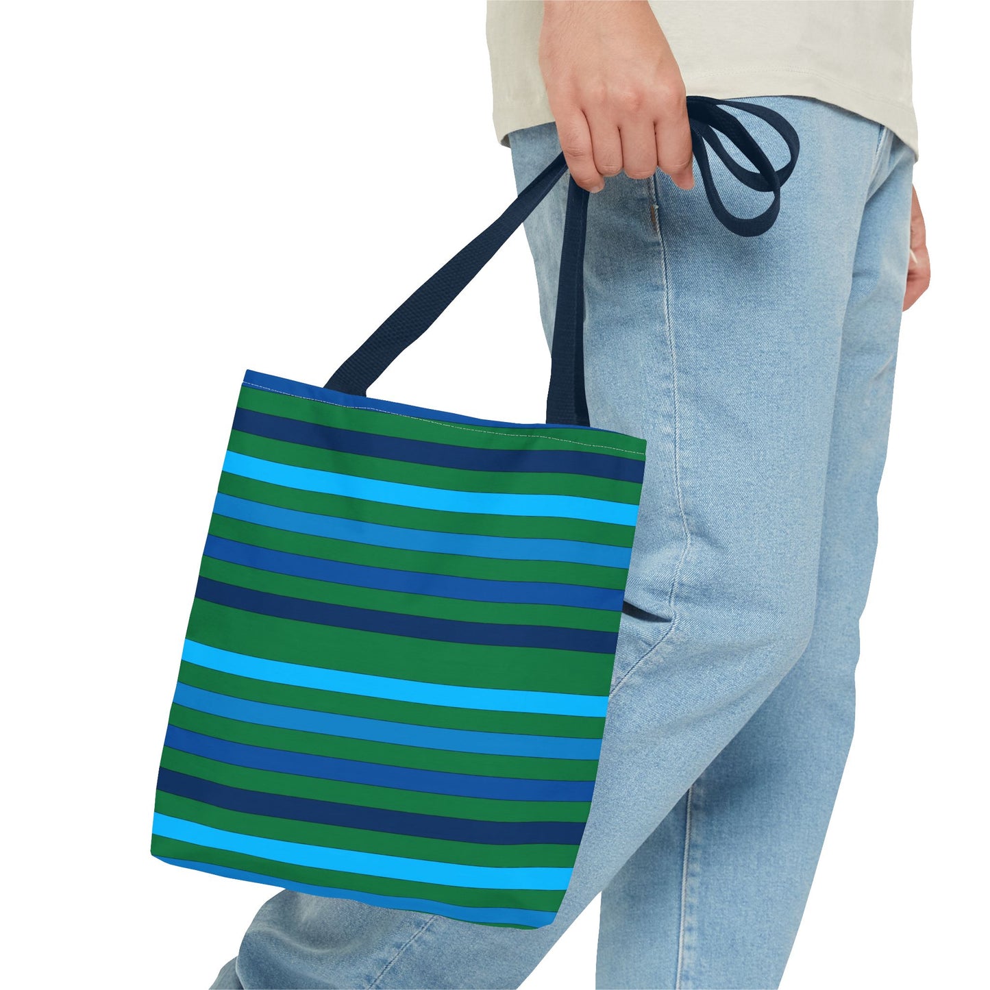 Green/Blue Tote Bag