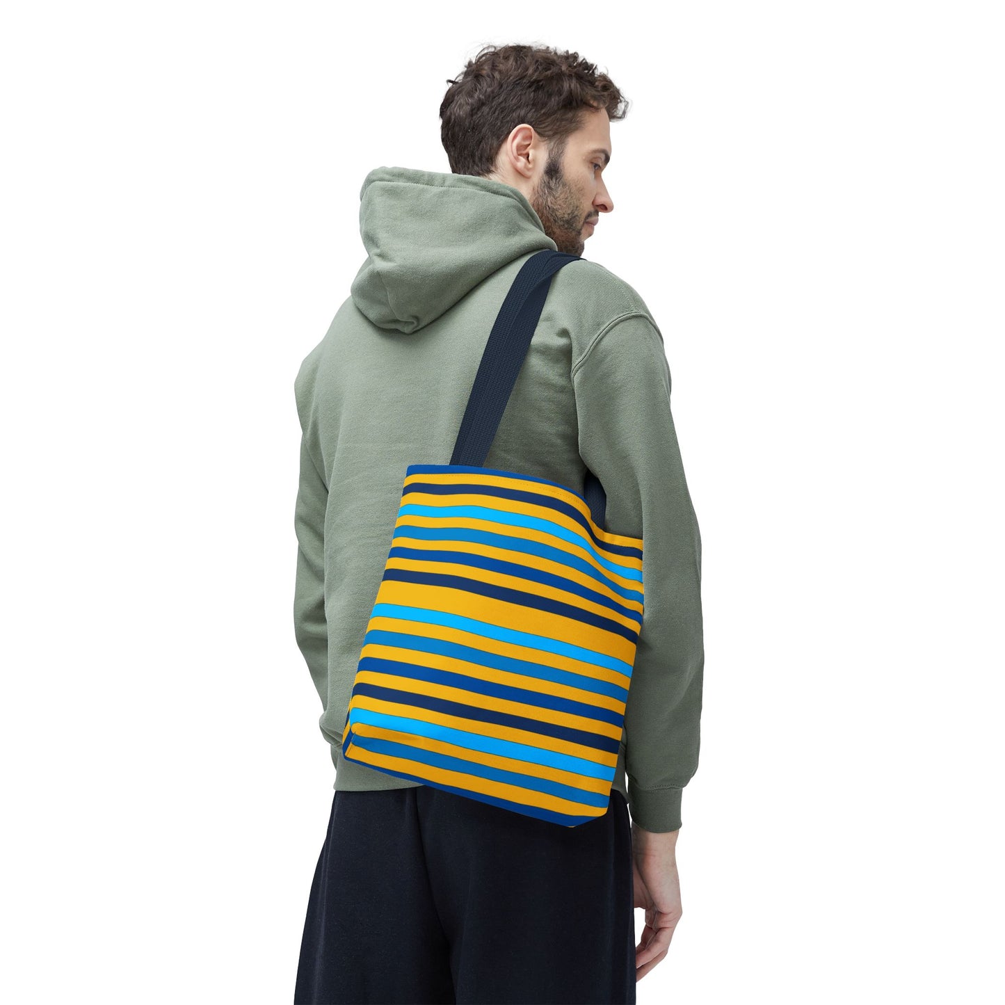 Yellow/Blue Tote Bag