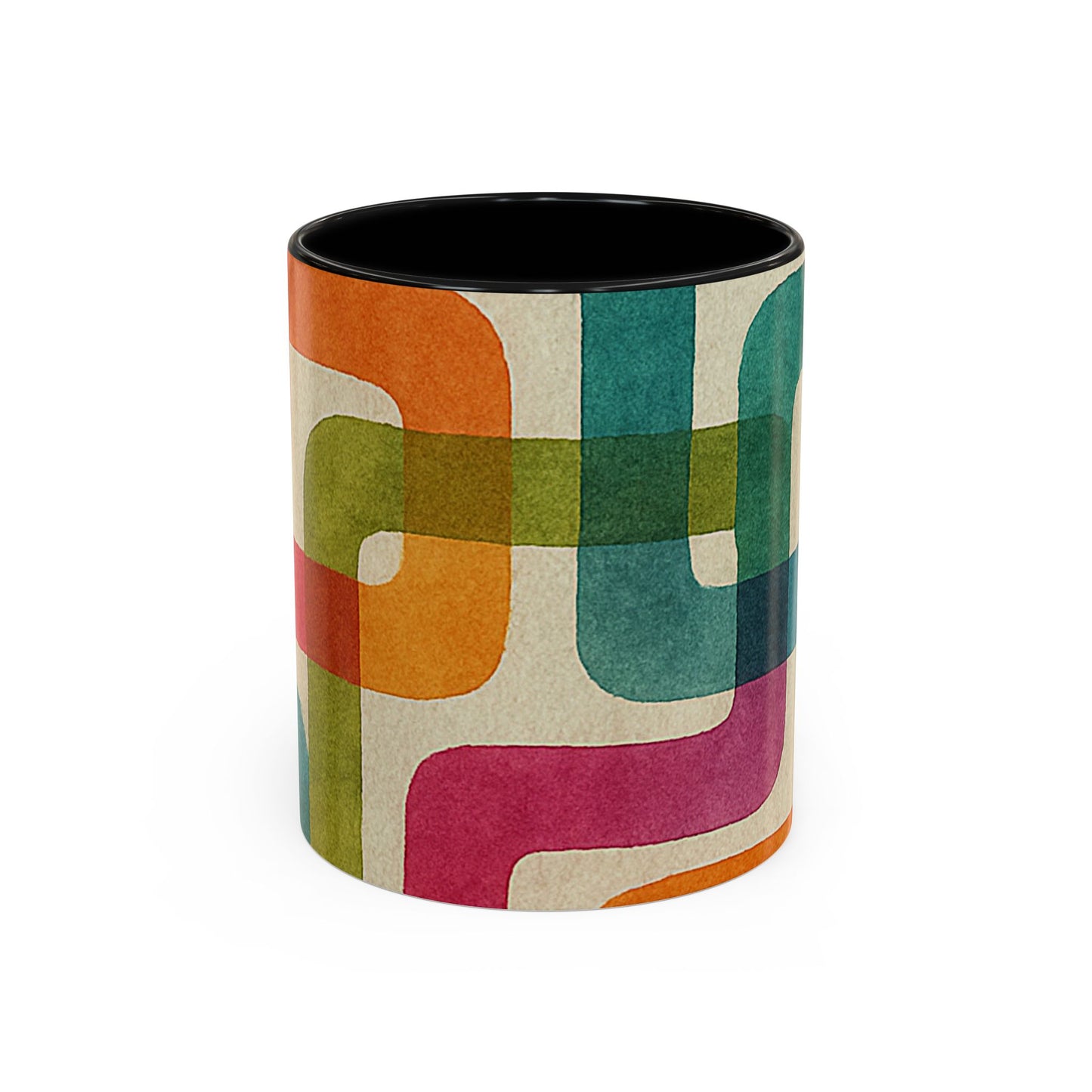 Retro Color Curves Coffee Mug