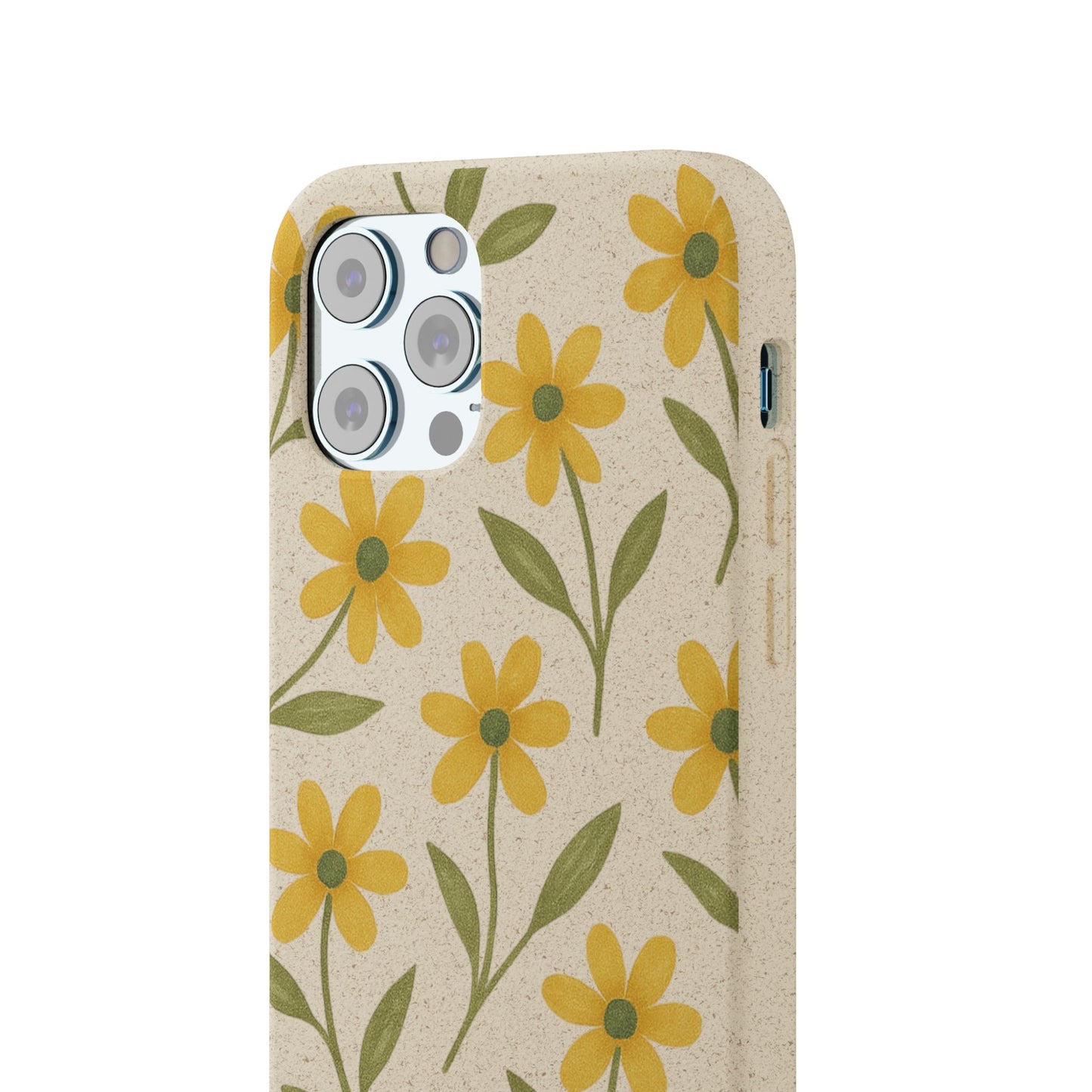 Meadow Bloom Biodegradable Phone Case - Marigold