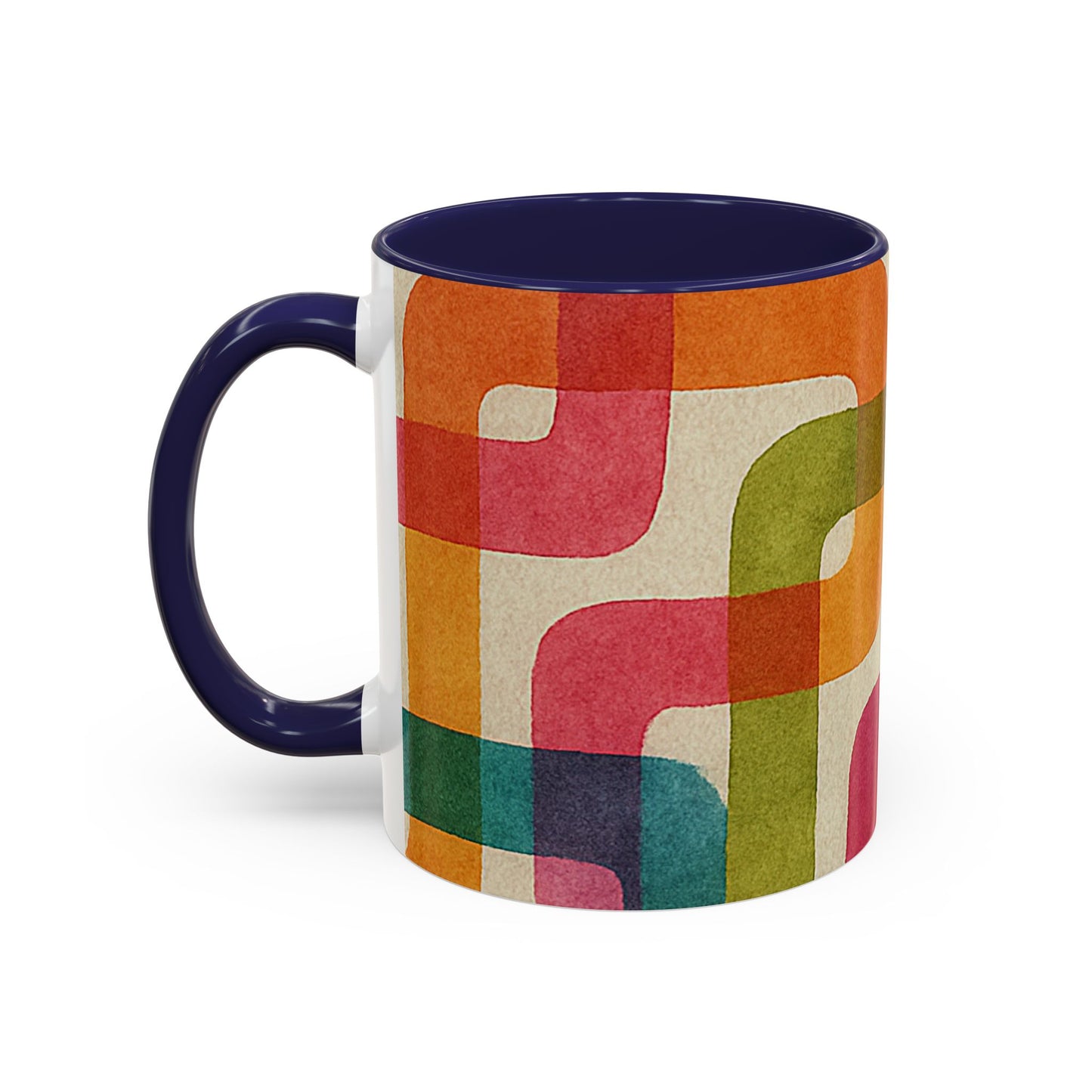 Retro Color Curves Coffee Mug